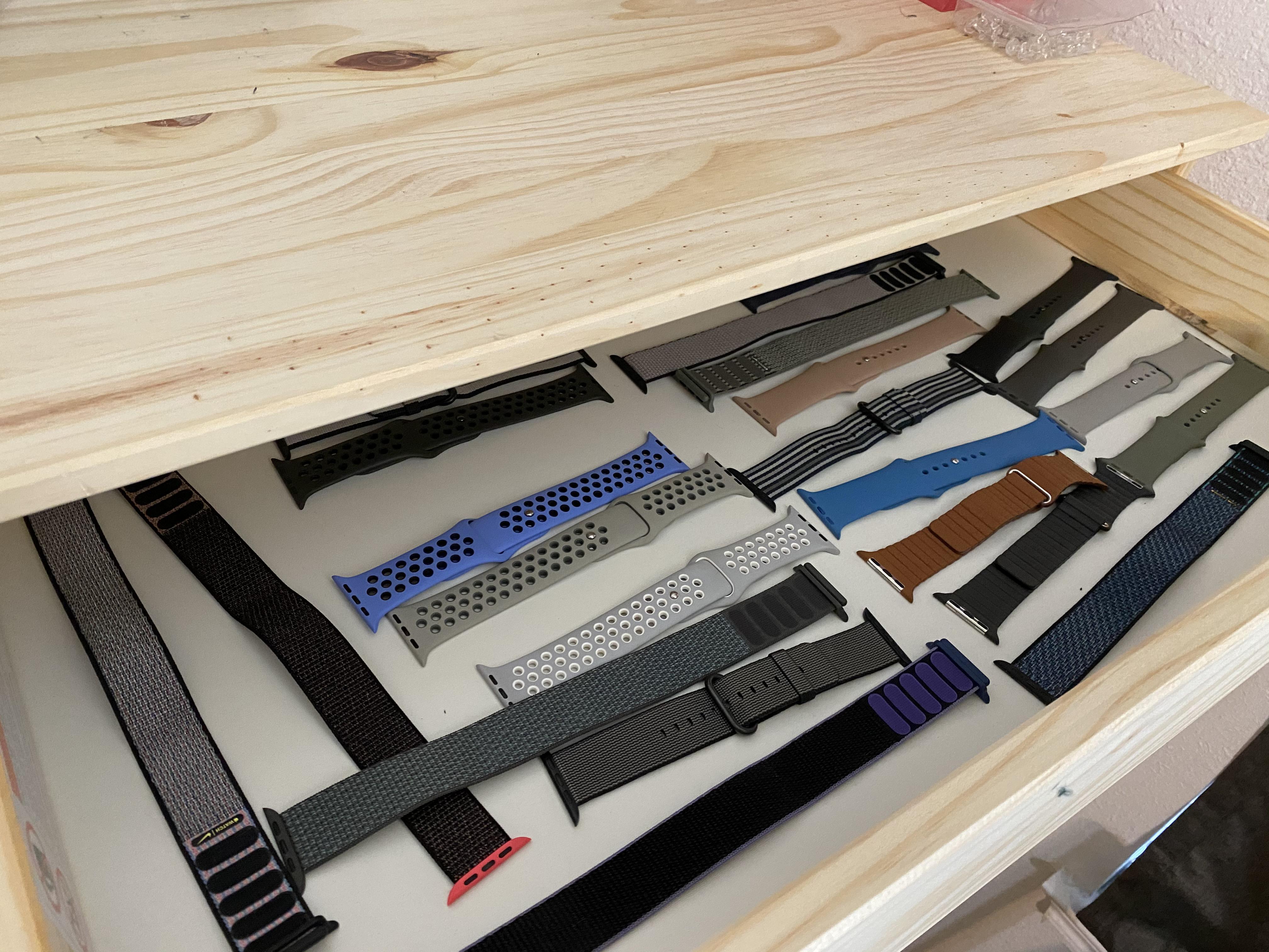 Bought a new IKEA chest of drawers. The top drawer was very short and I