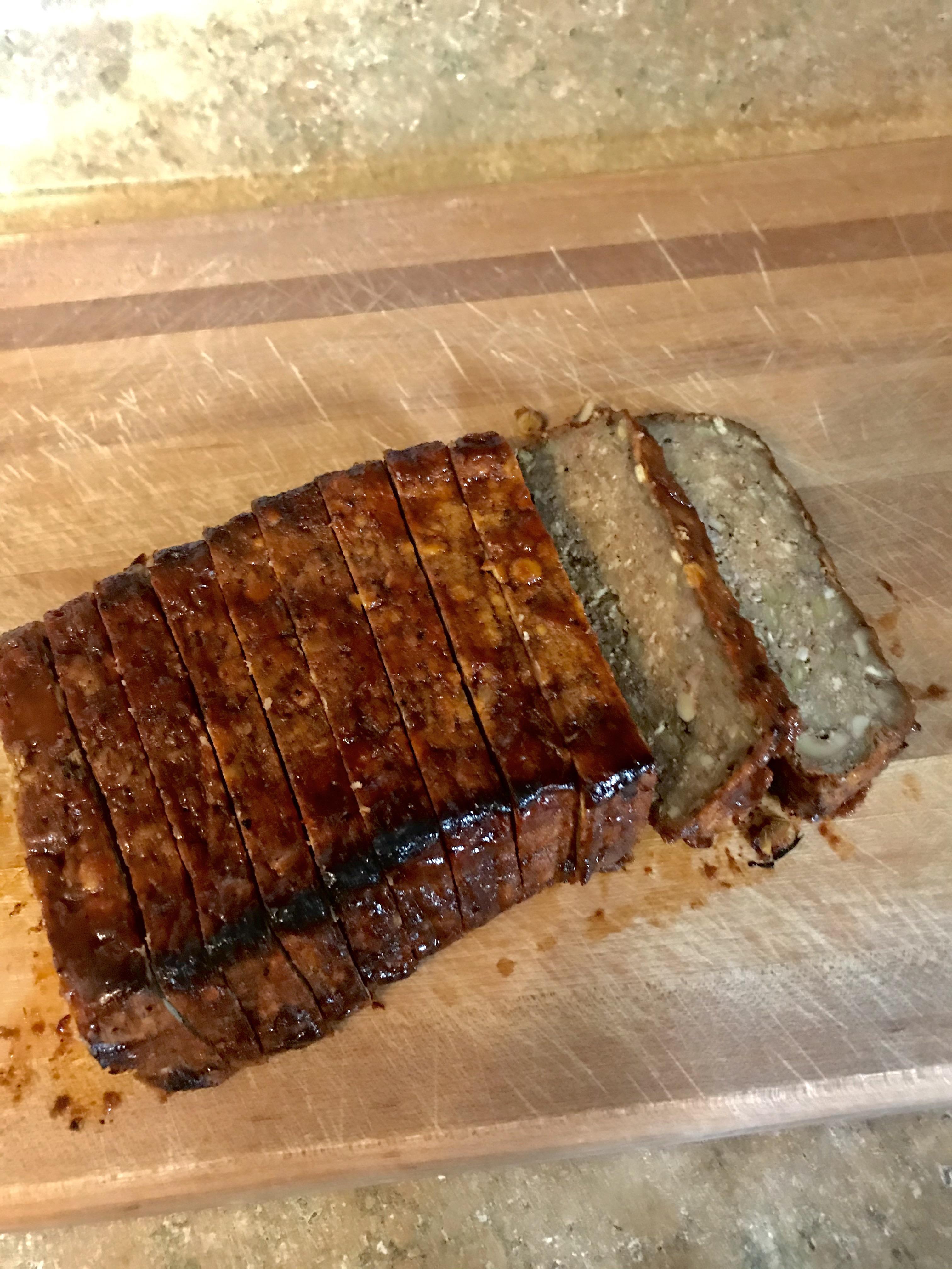 Oat and Lentil meatloaf r/veganrecipes