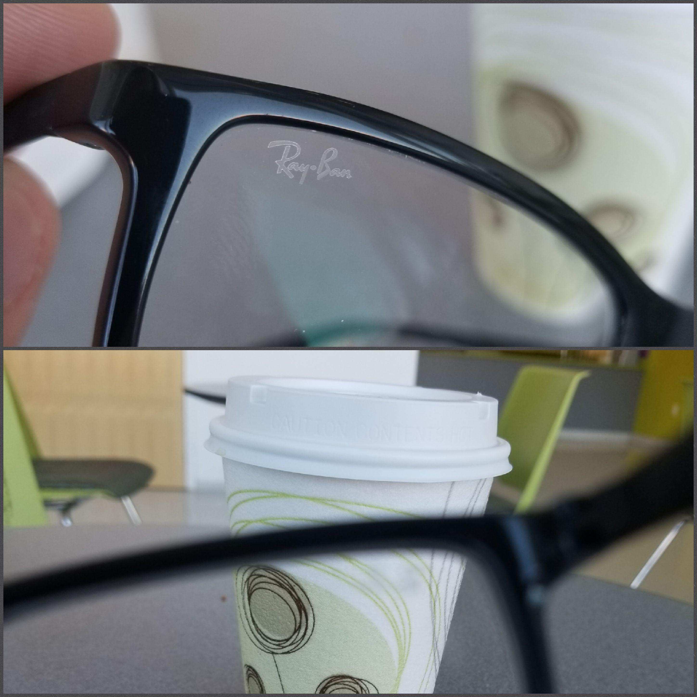 Descubrir 57+ imagen how to remove ray ban logo from plastic lens Viaterra.mx