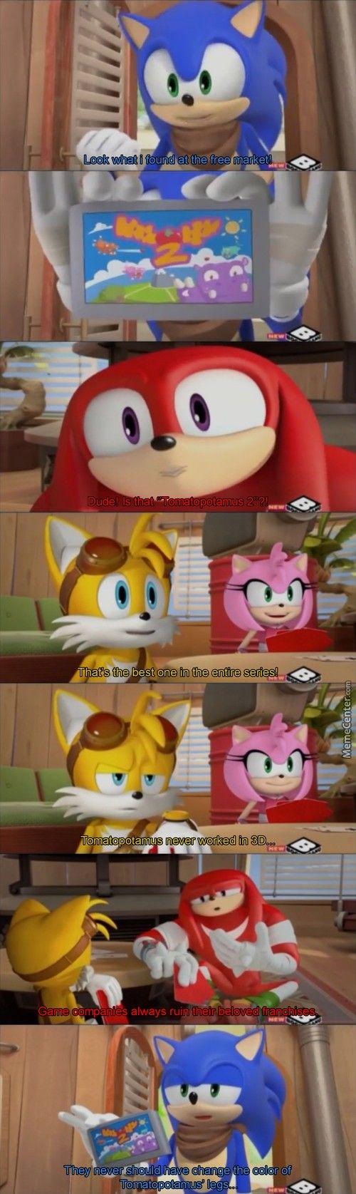 Sonic Boom Quotes Moments In The Sonic Boom Cartoon That Genuinely