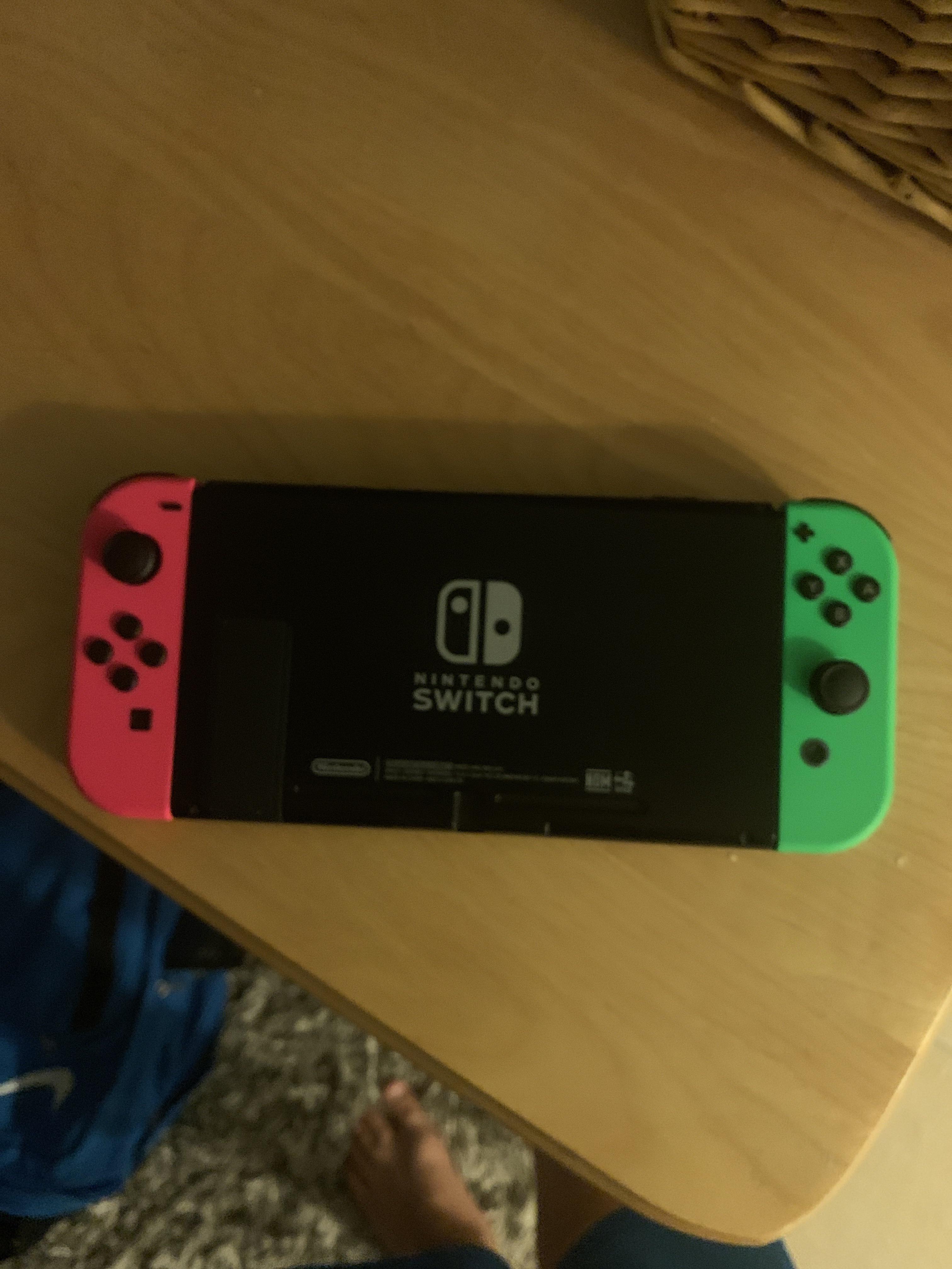 Why is my switch frozen tomorrow