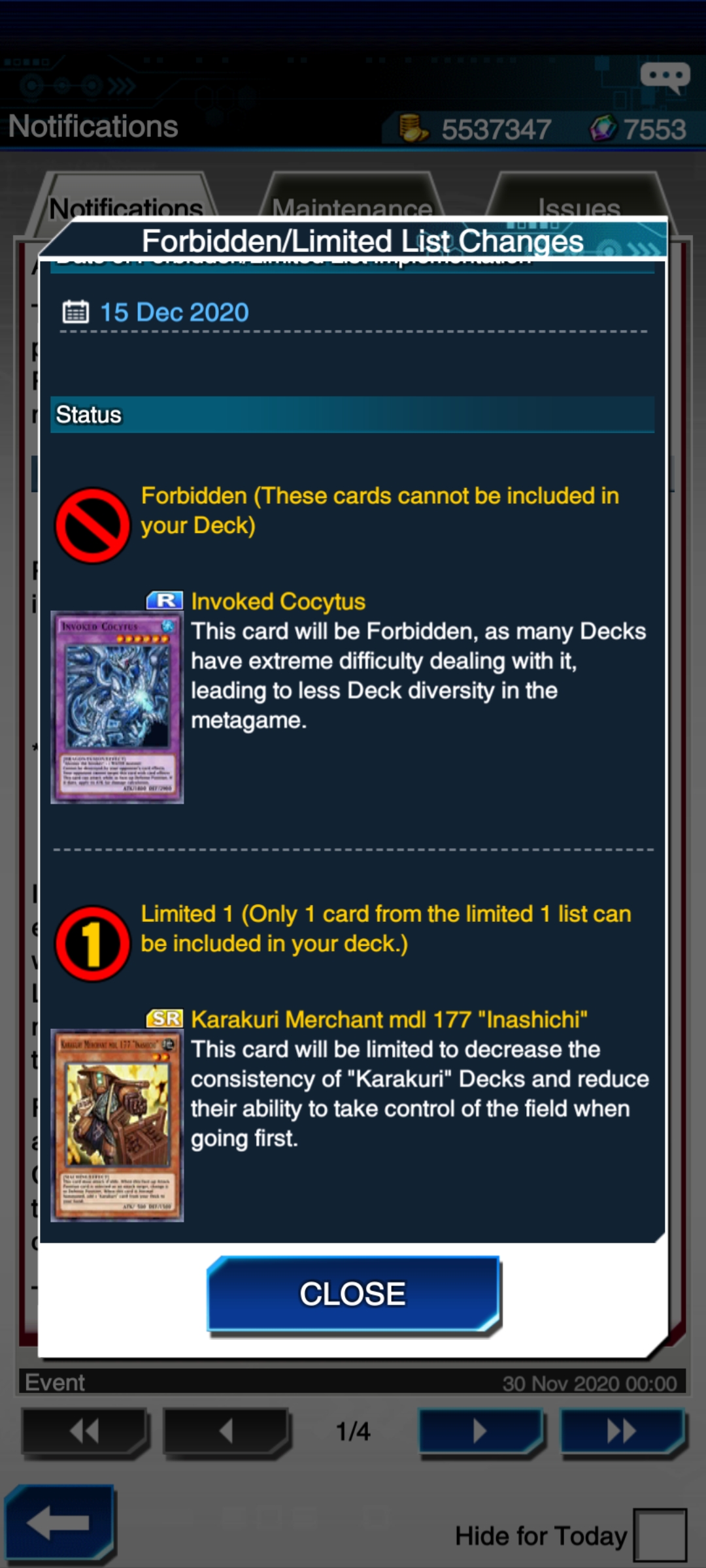 Spyrals 2023 February Ban List New Banlist Out. No Skill Nerfs But A Lot Of Card Changes. : R/Duellinks