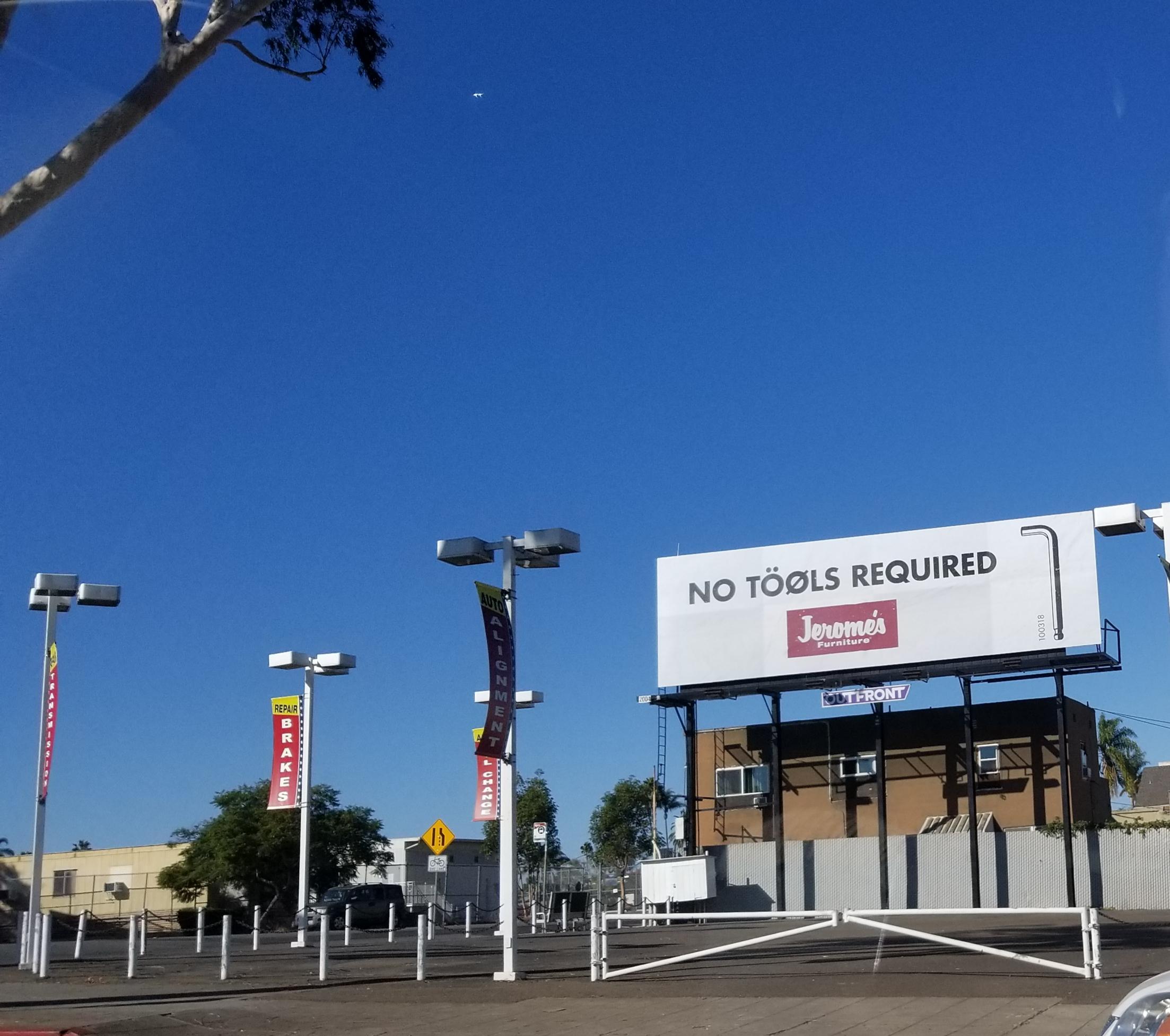 Saw this by El Cajon Blvd. Will IKEA ever recover r/sandiego