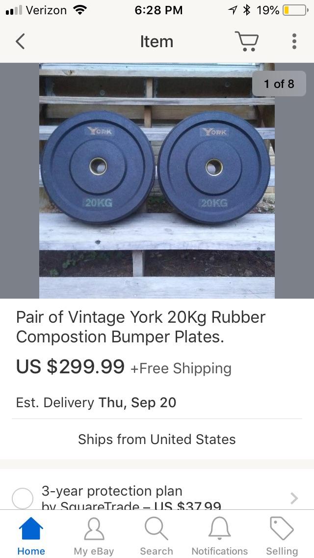 Funny EBay Listing r/homegym