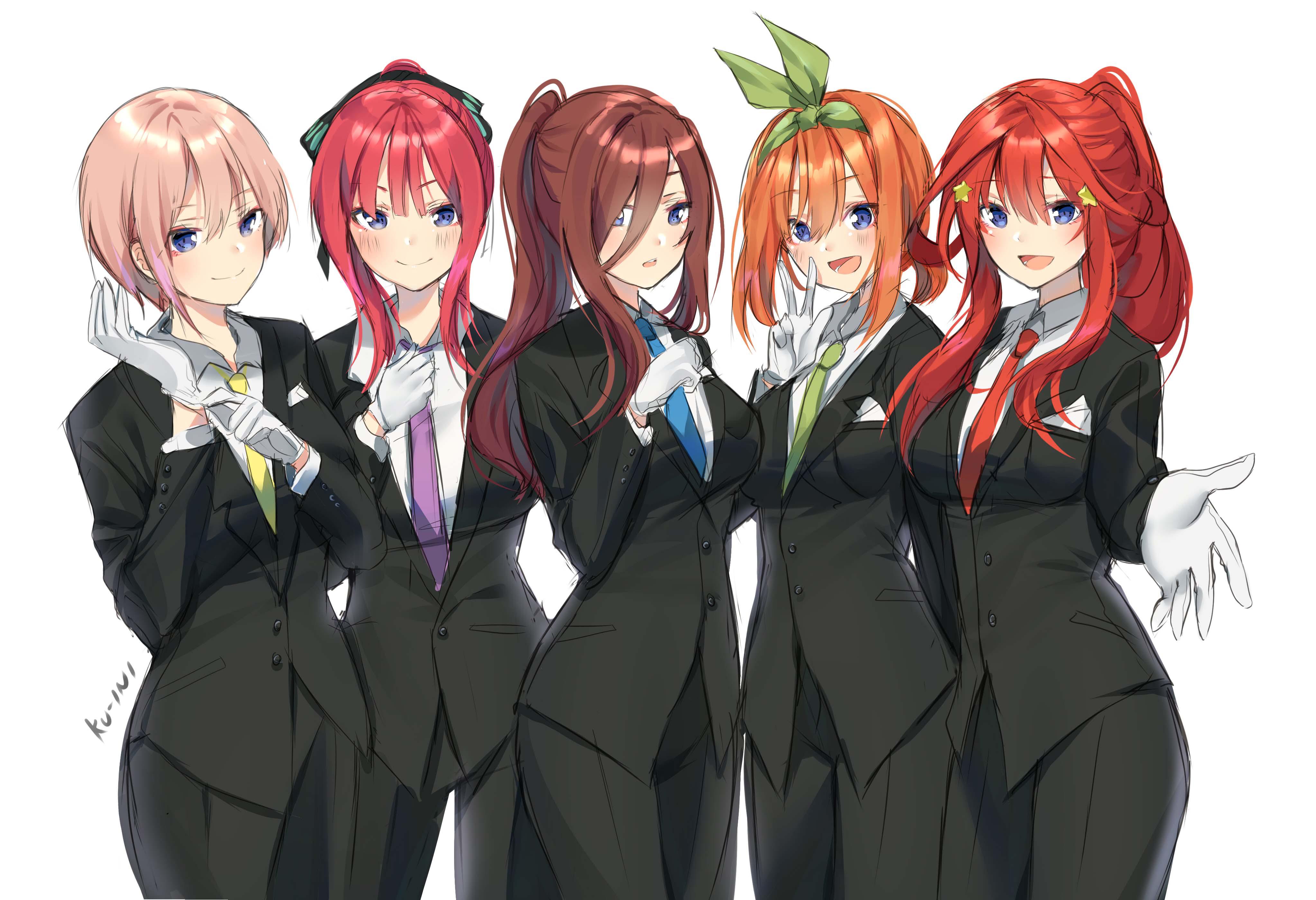 The Quintuplet Grooms [Quintessential Quintuplets] r/formalwaifus