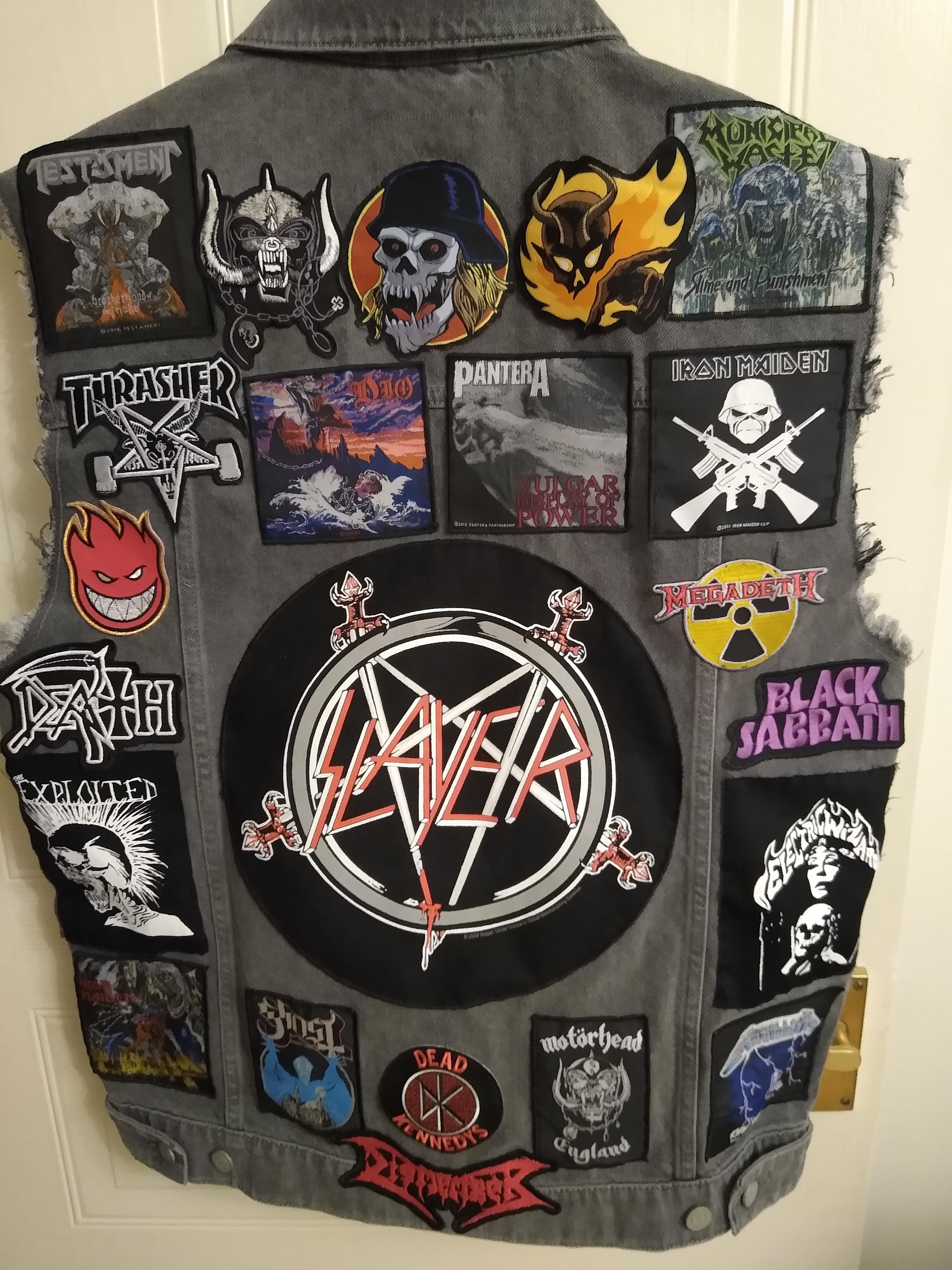 Finished my first jacket tonight and I'm happy on how it's turned out