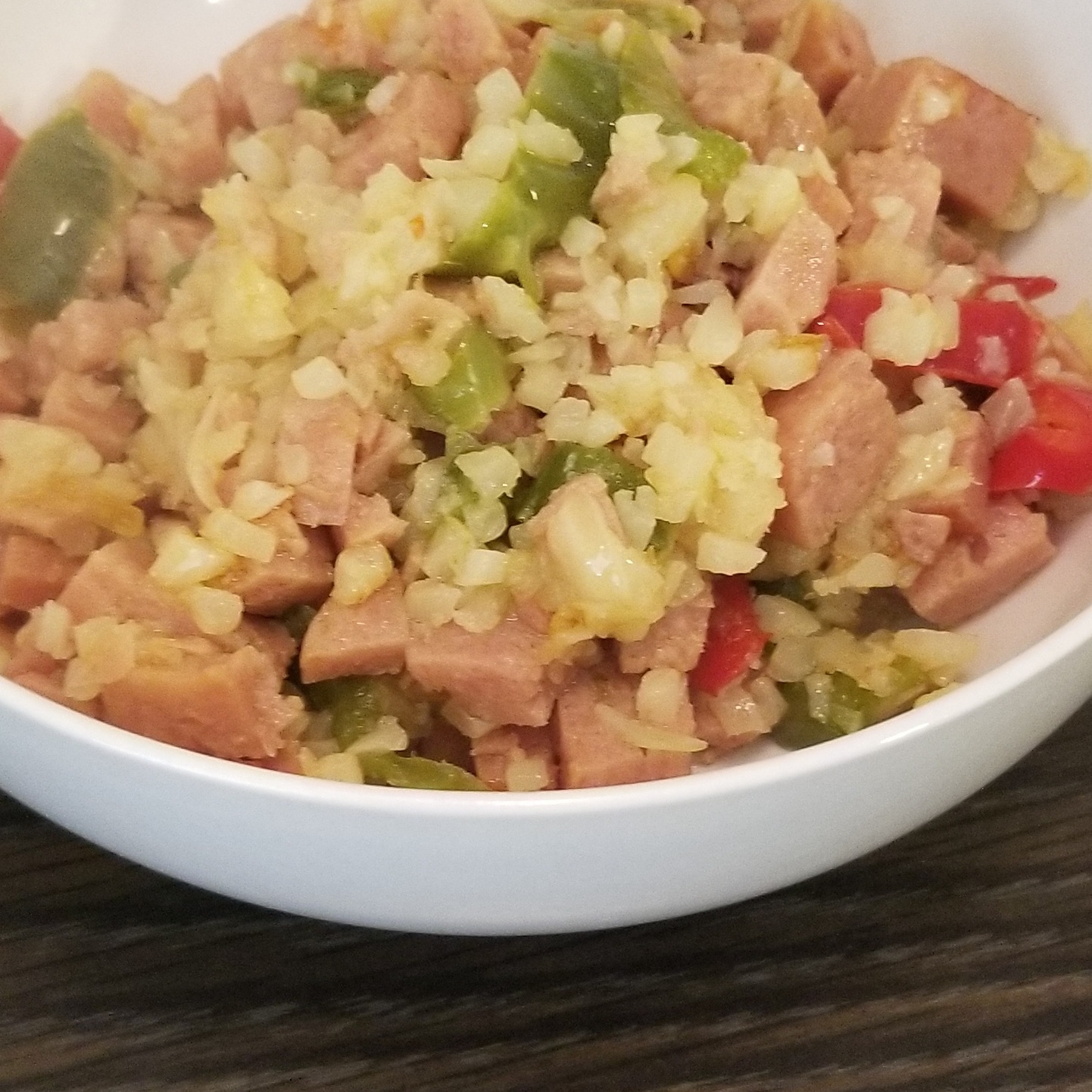 Very keto friendly spam fried riceish recipe in comments r/ketorecipes