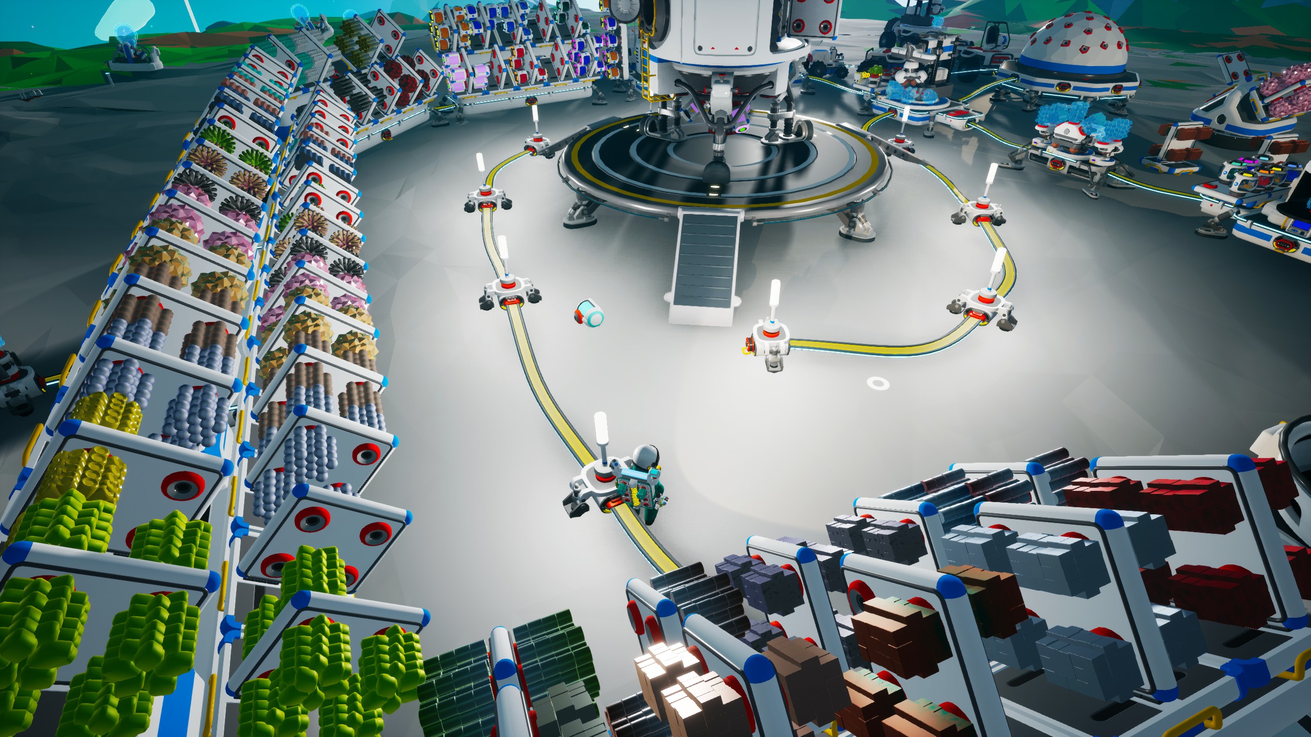 My base and storage on Sylva r/Astroneer