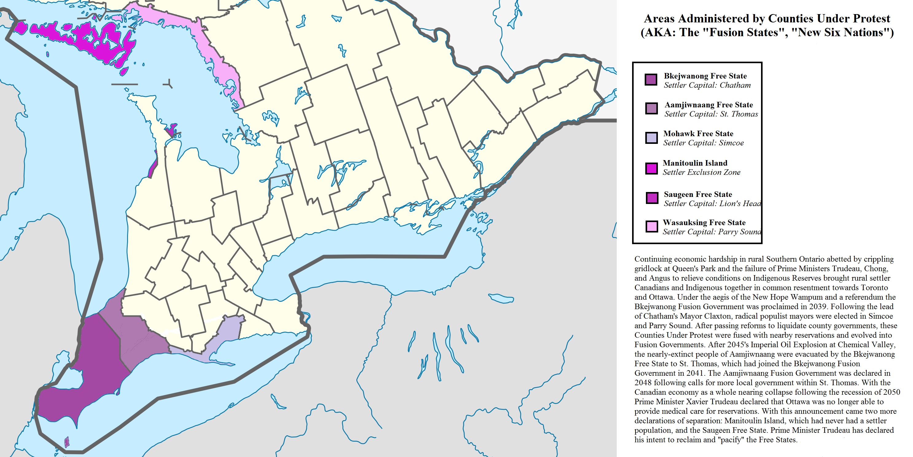 Detailed Map Of Southern Ontario