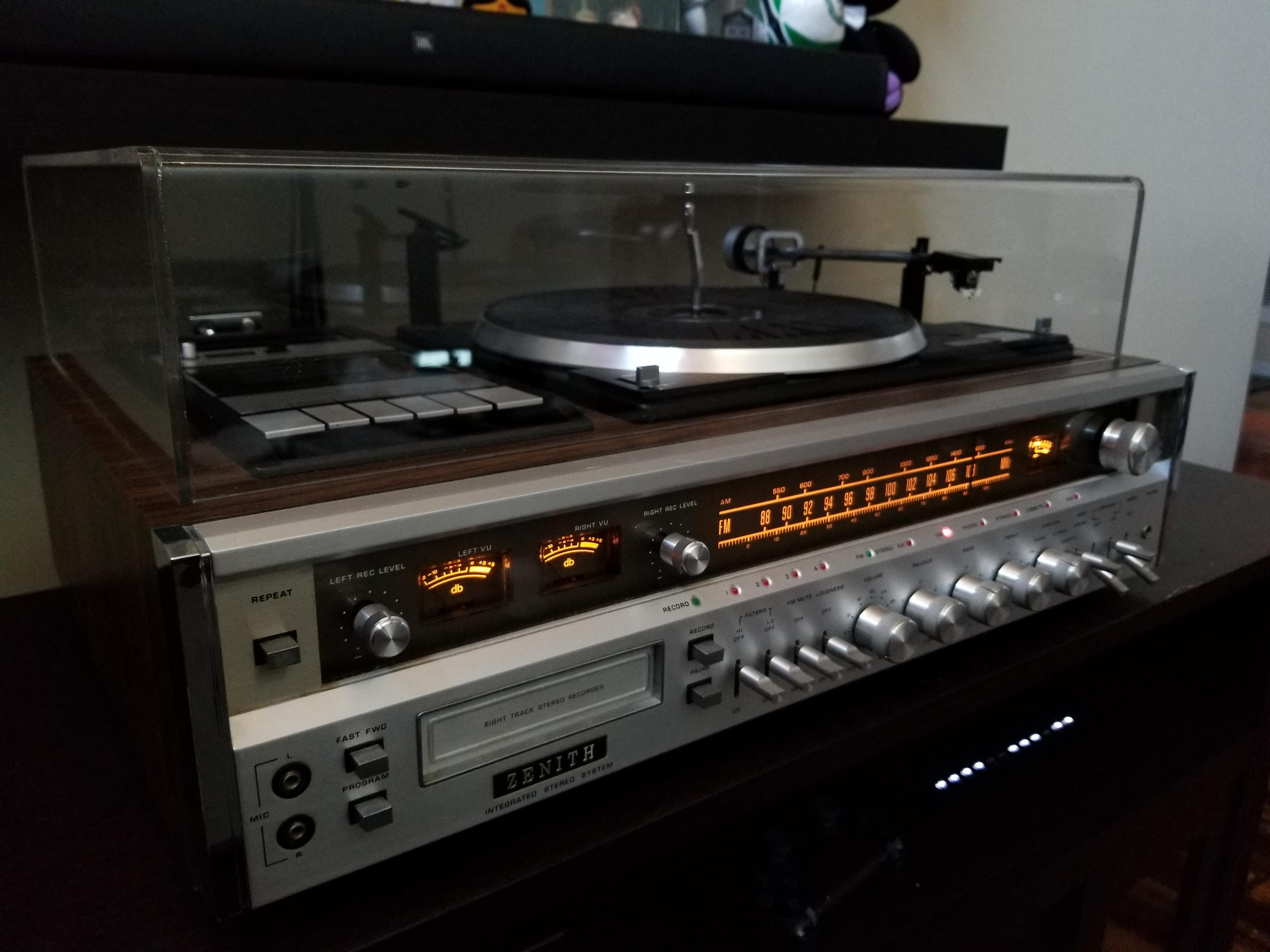An old zenith is4081 system that belonged to my grandfather. Restored