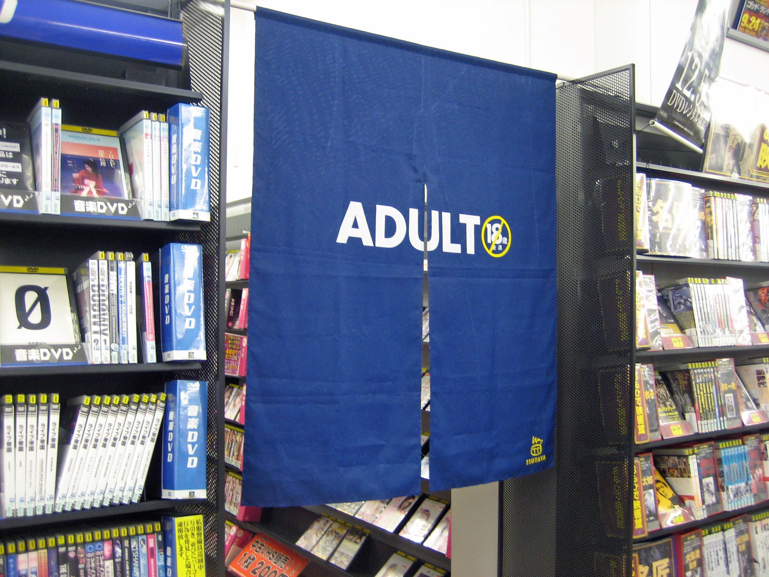 The “Adult” section located in the back of the video store r/nostalgia
