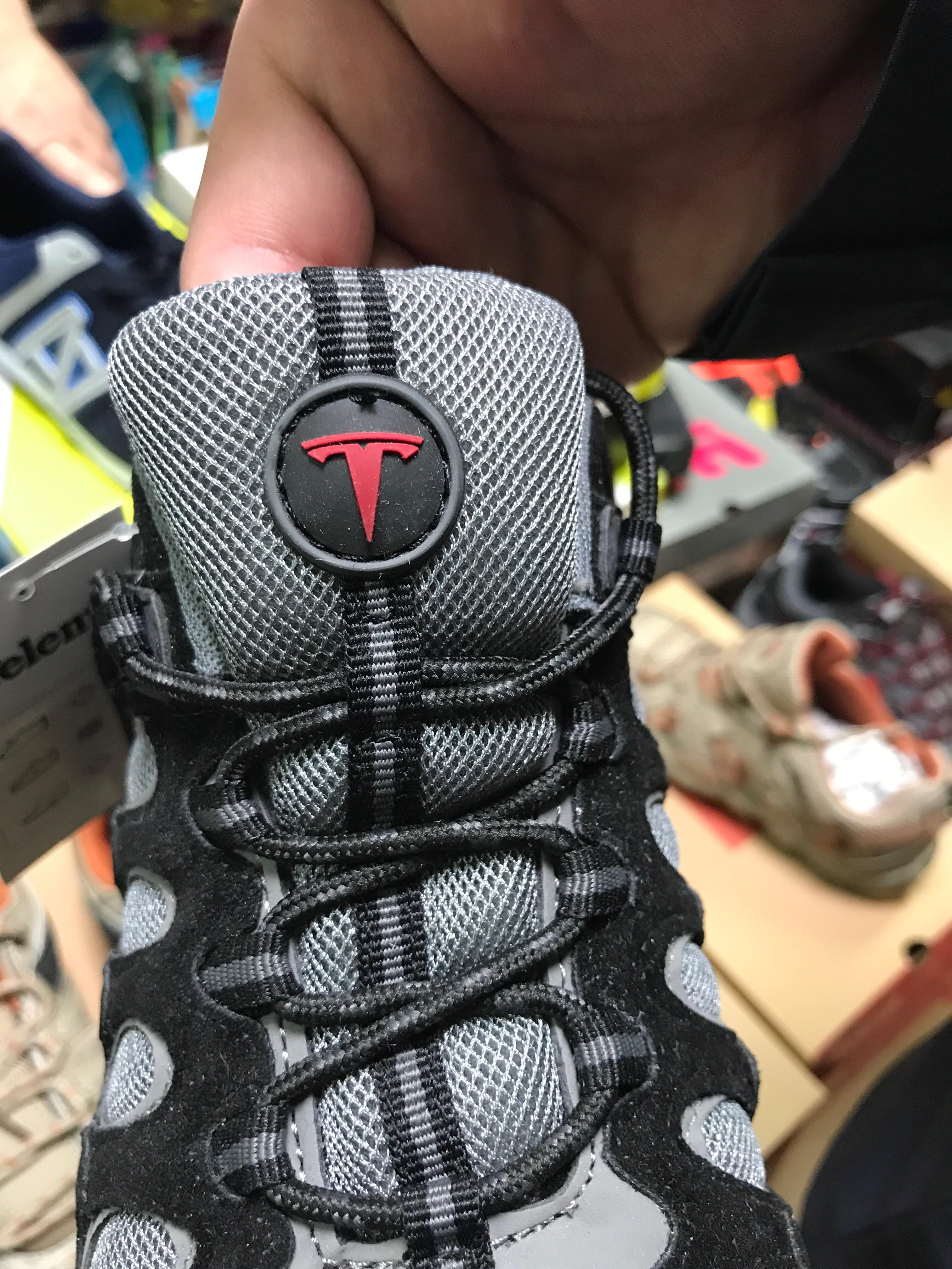 The new all electric “Tesla” shoes r/teslamotors