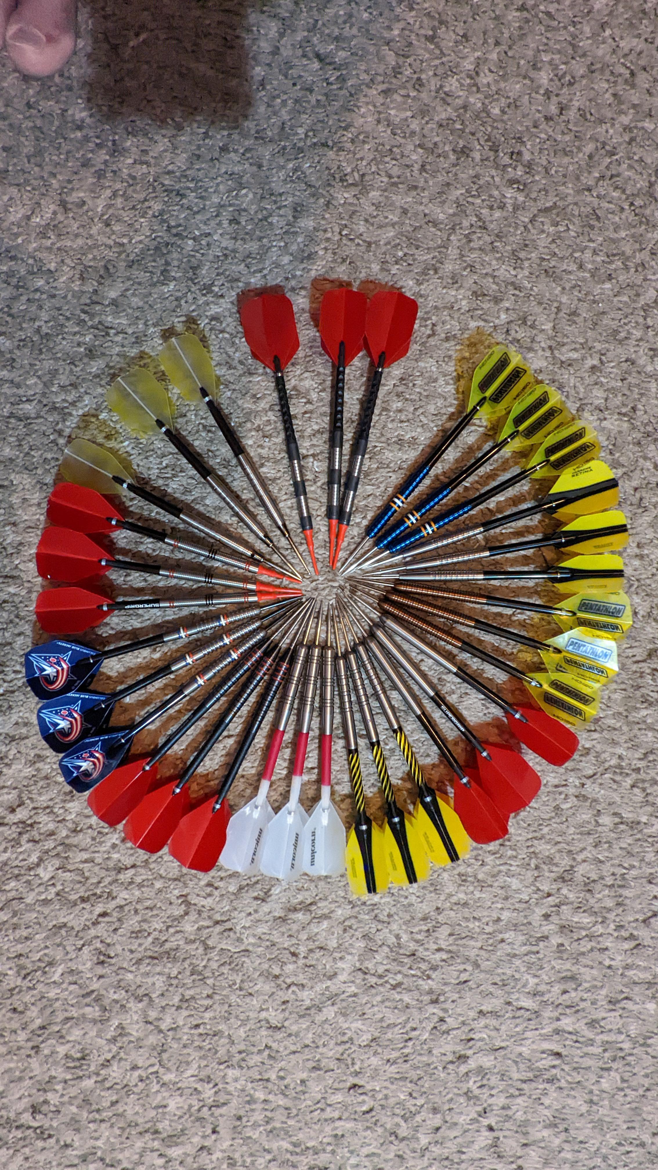 There are still a few more around the house. r/Darts