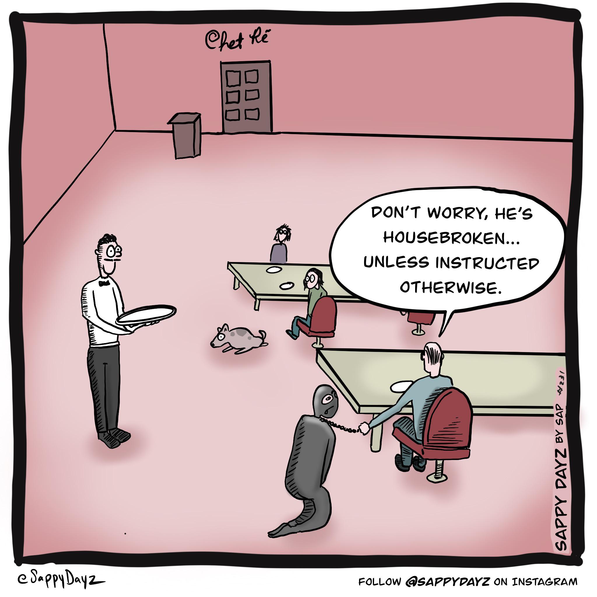 Bring your dog to dinner r/funny