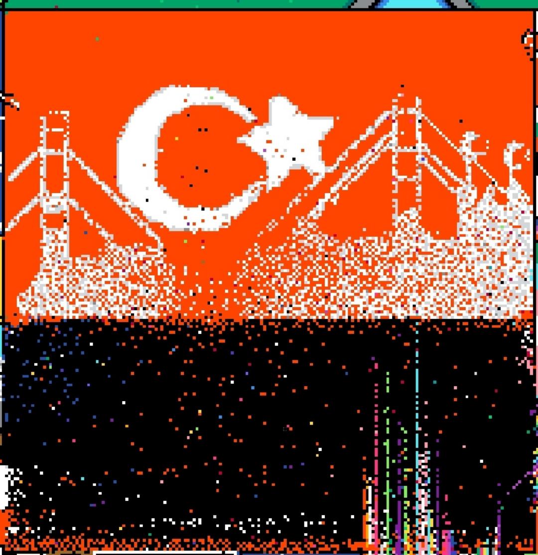 can you explain to me what is happening to us and Turkish flags please