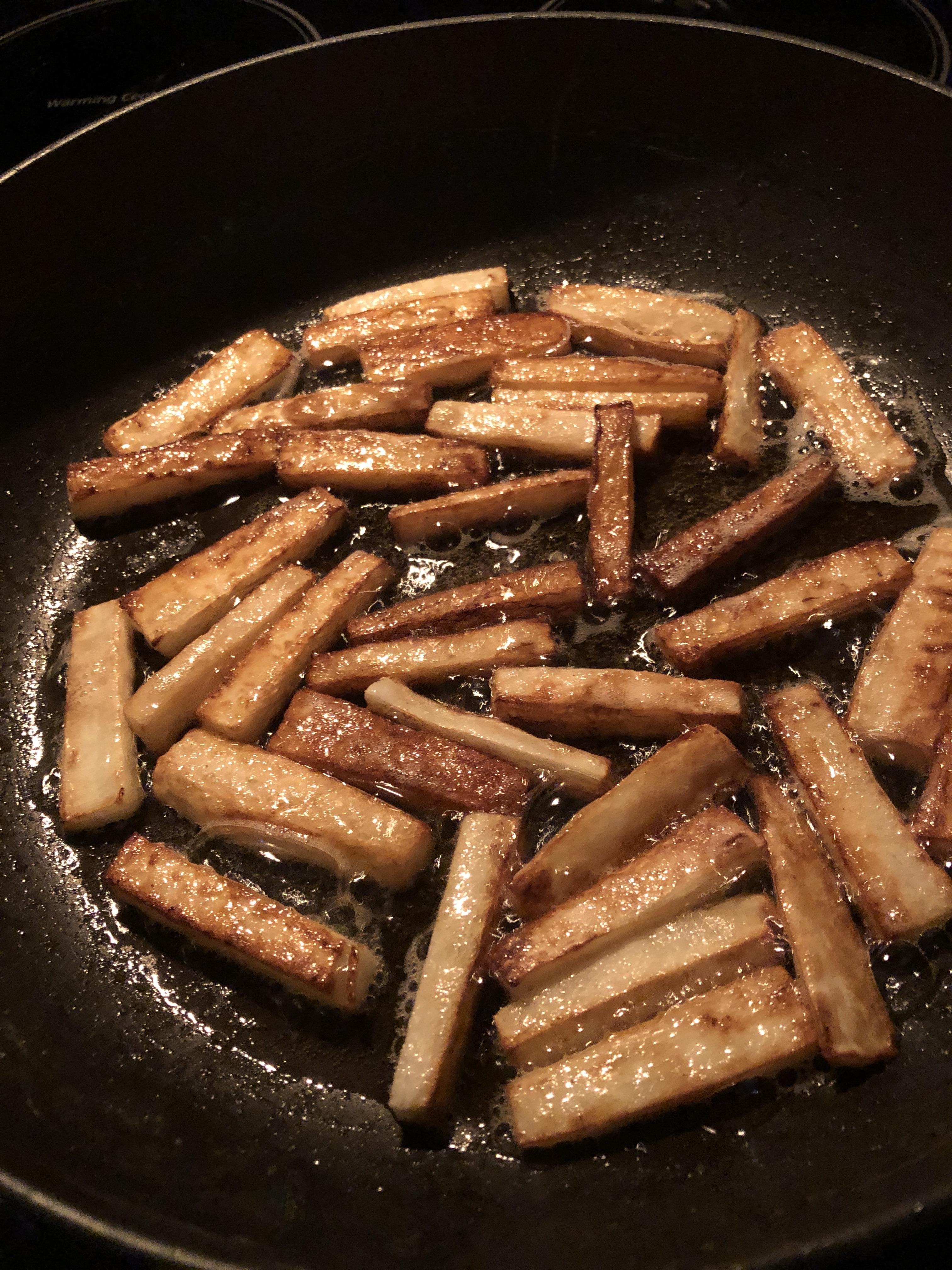 Daikon Radish Fries! r/Ketomealseatingnow