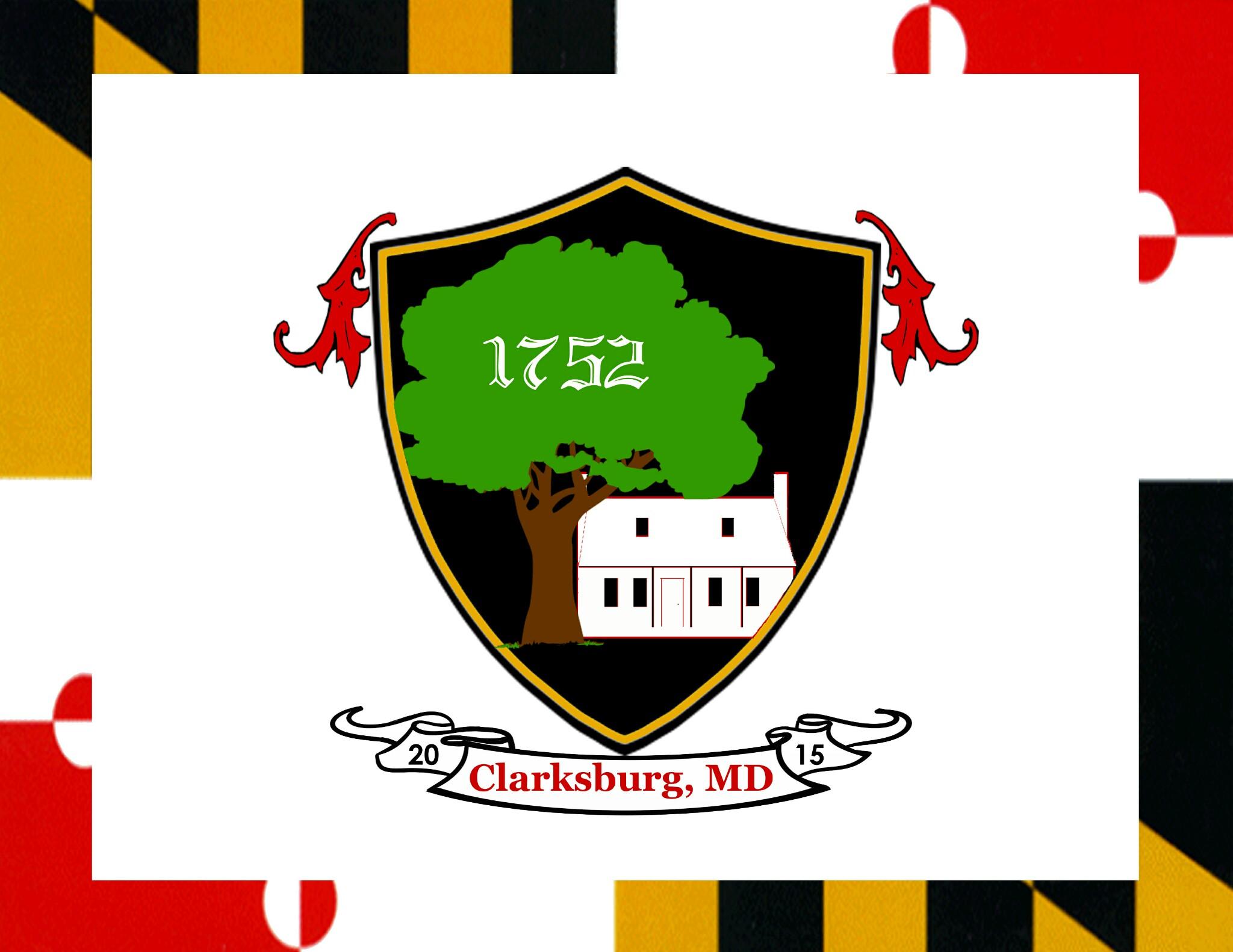 Flag of Clarksburg, Maryland r/vexillology