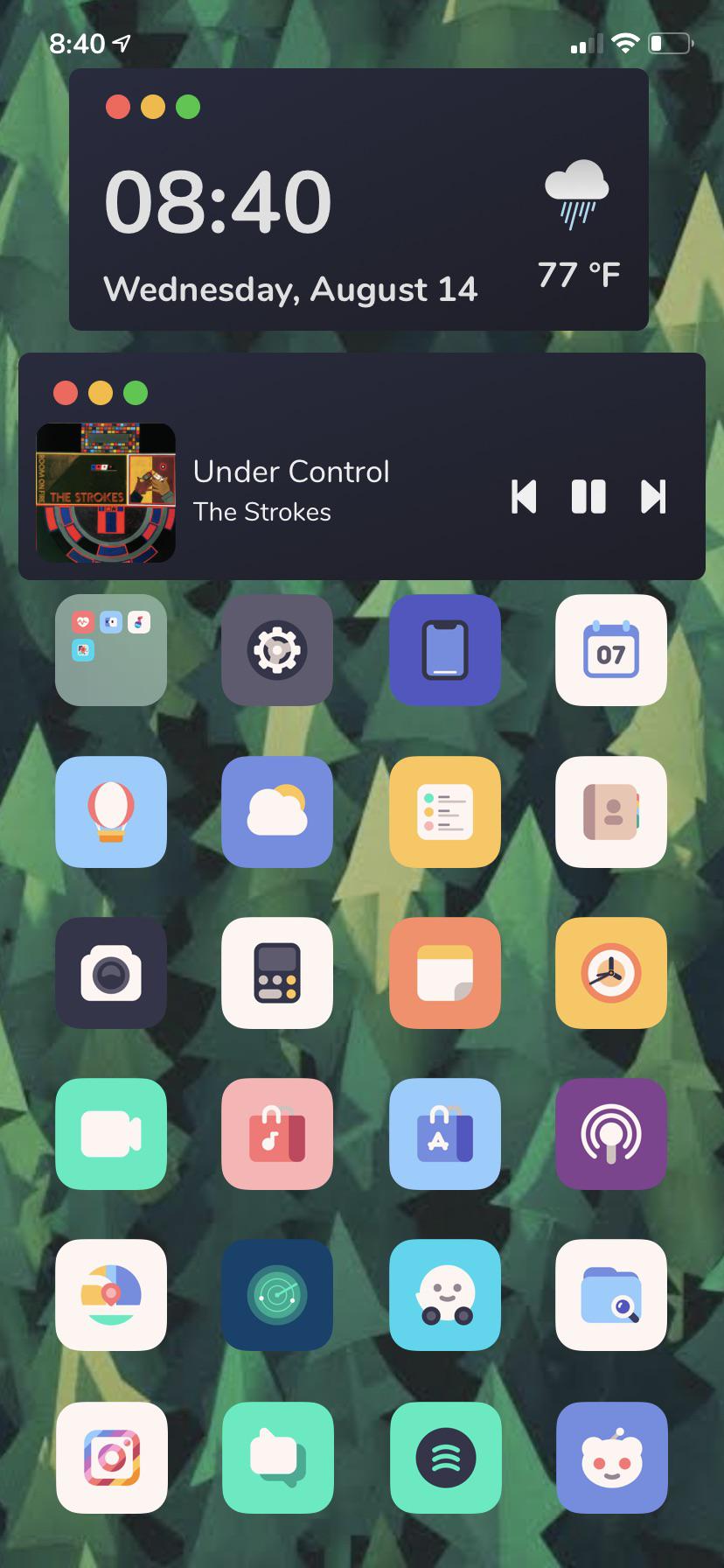 [Setup] Viola Weather + my own heavily modified version of the Muzik