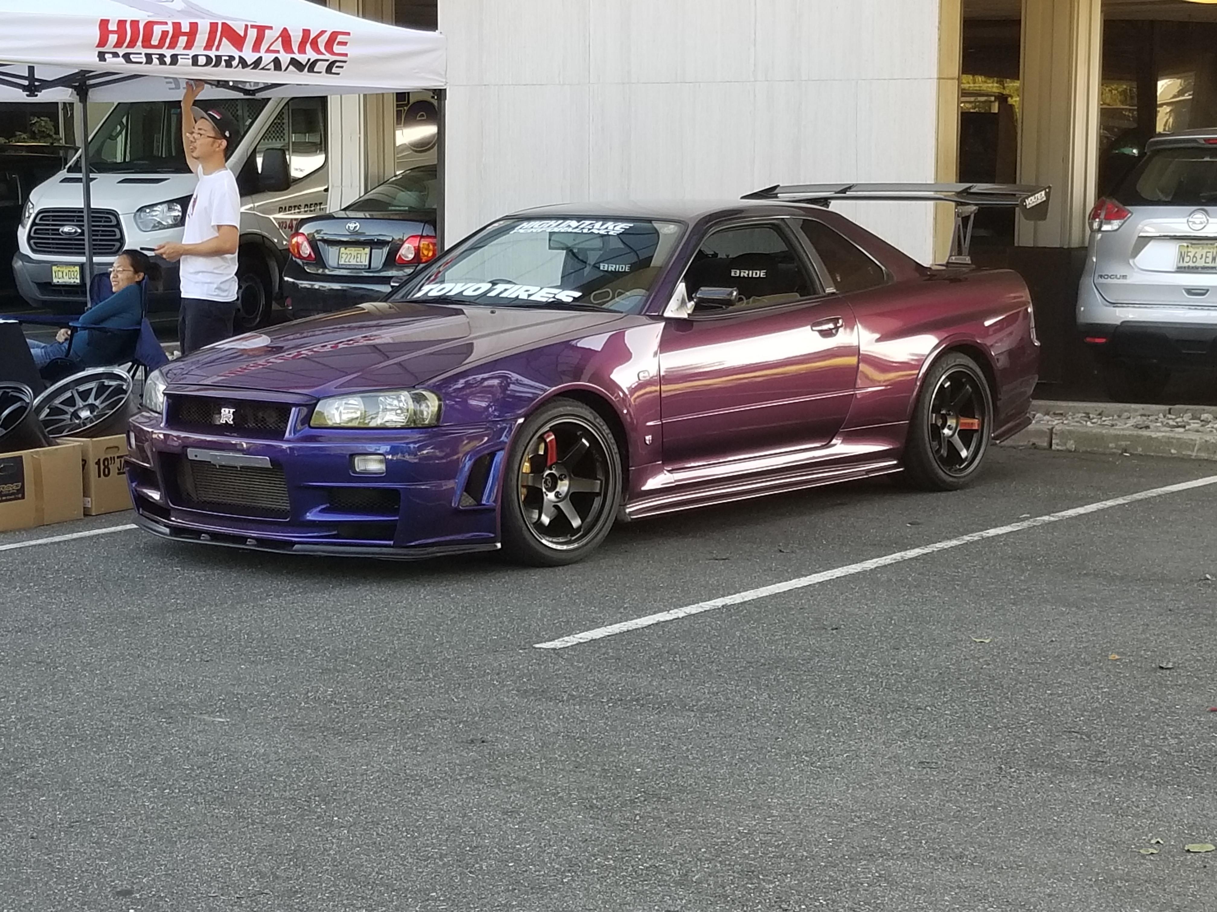 [Nissan Skyline GTR R34 V.Spec MNP] at Montclair state university car