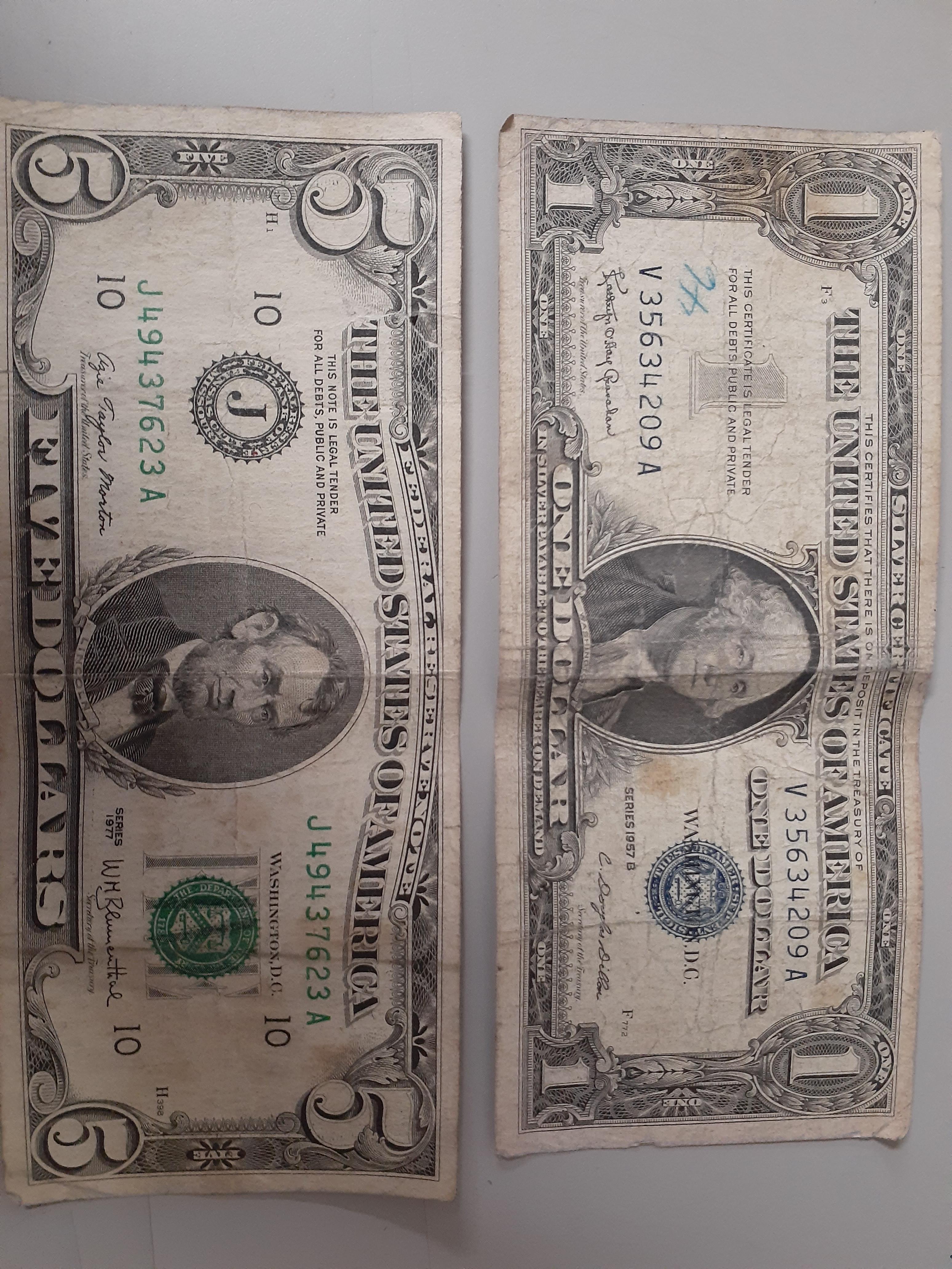 Are this Bills worth anything? Been saving them for no reason. r/Money