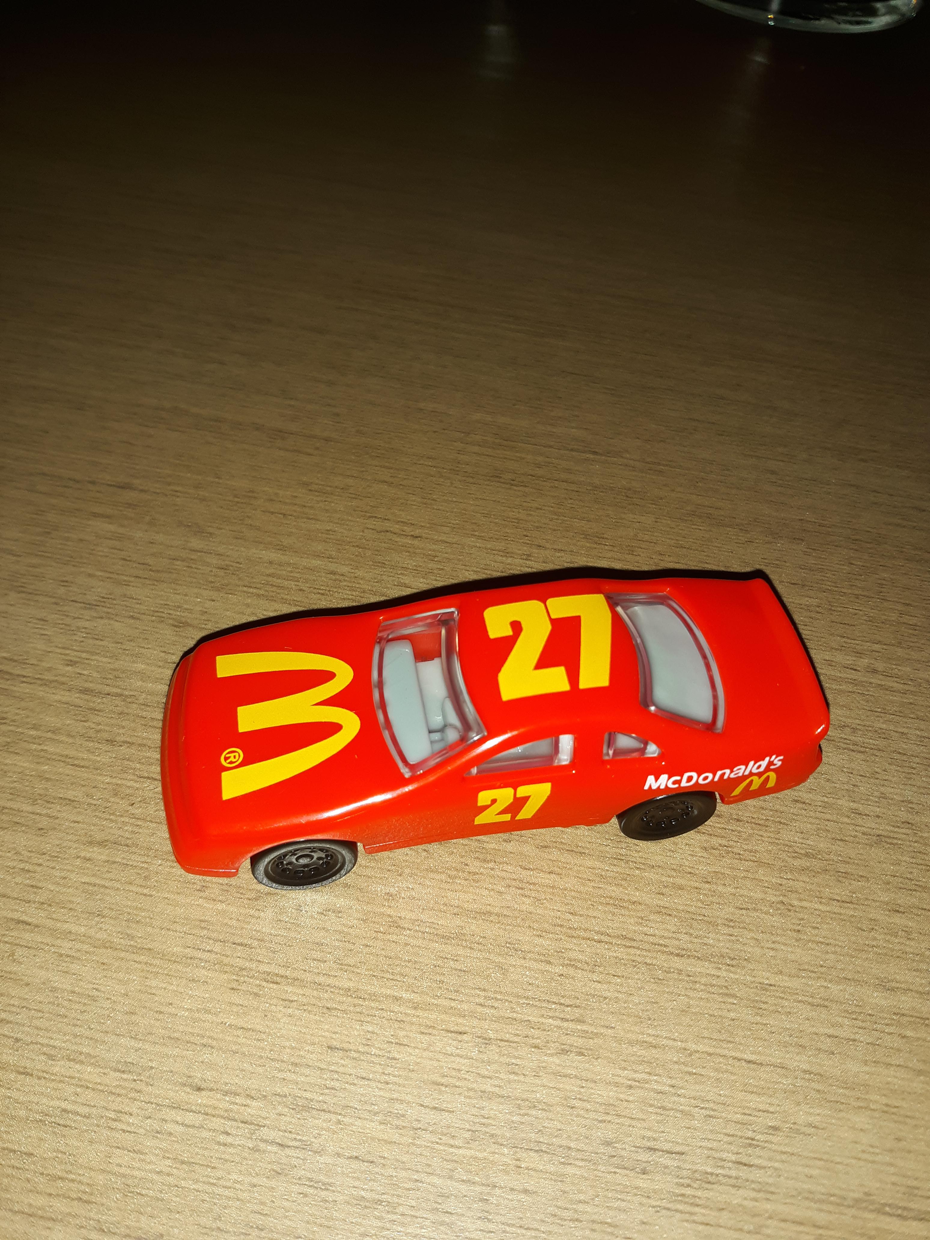 I got the Jimmy Spencer car at McDonald's today r/NASCAR