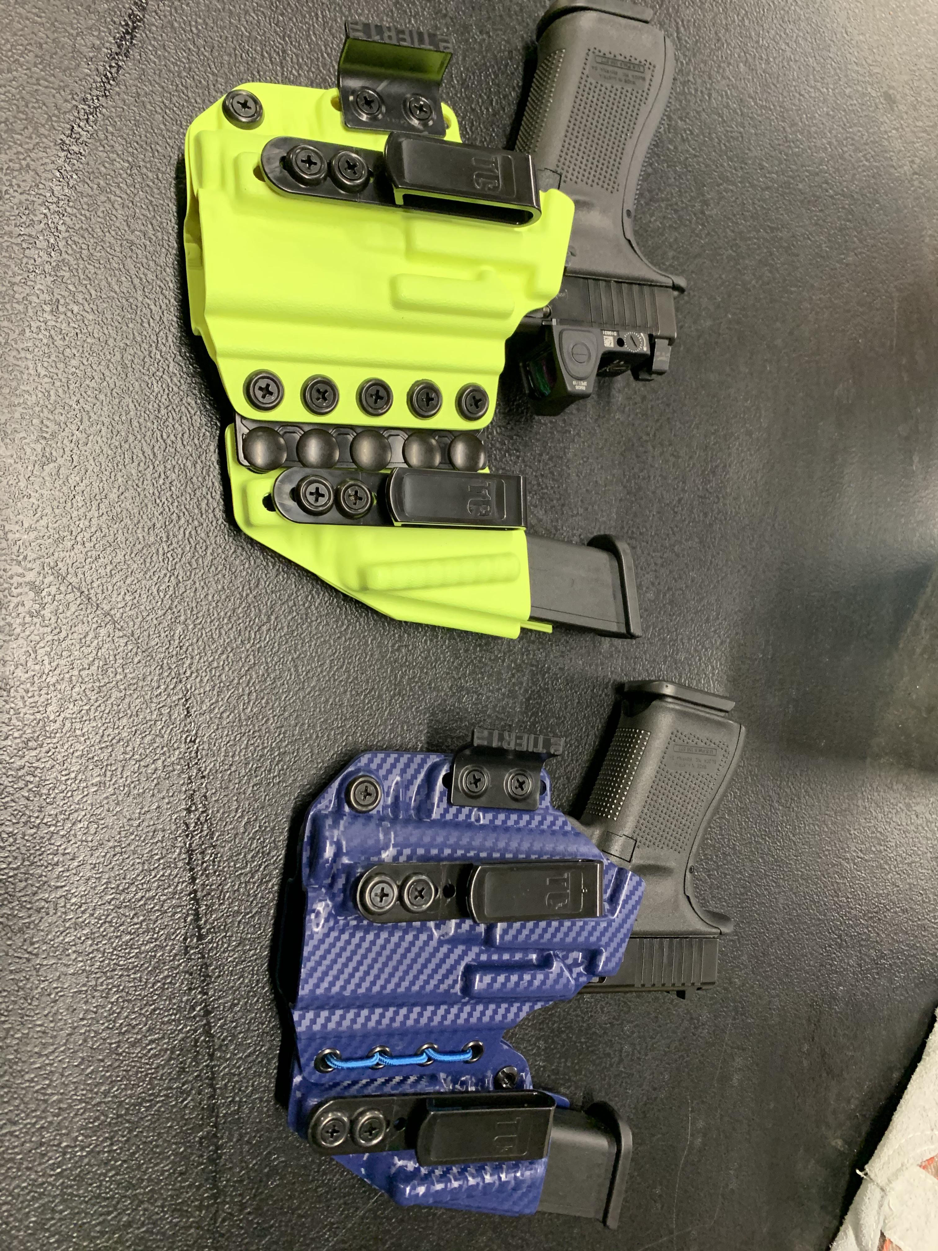 Anyone running the T1 appendix holsters? : r/CCW