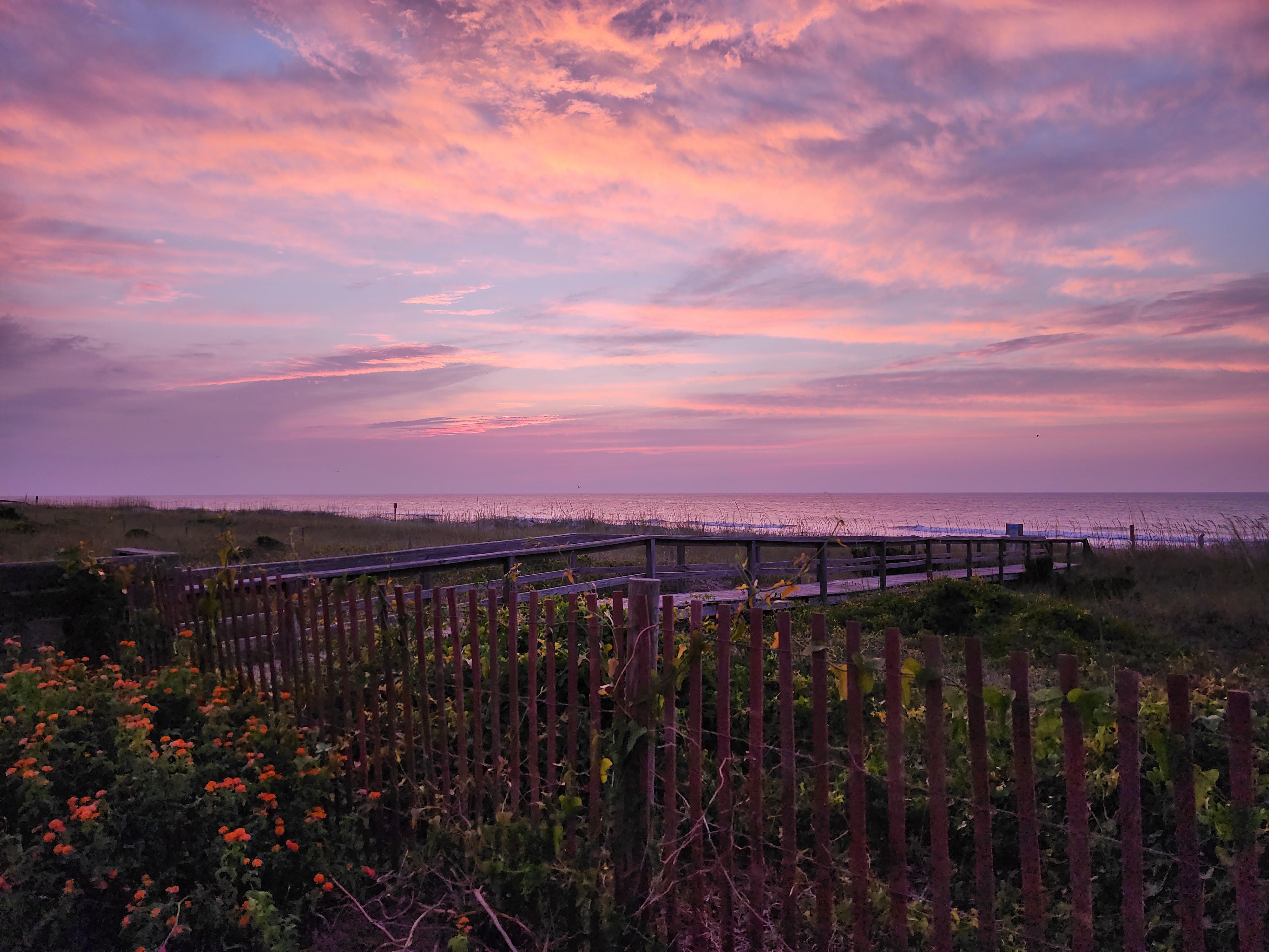 Kure Beach sunrise r/NorthCarolina