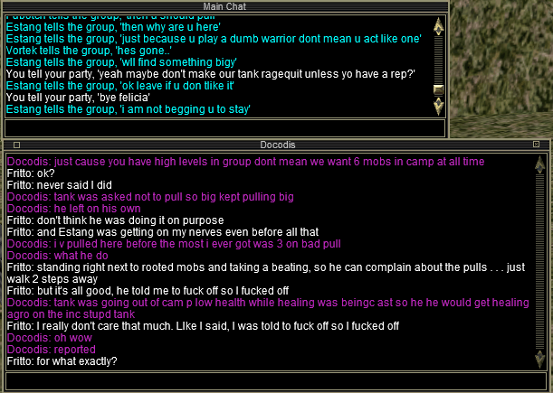 Reported for naughty language I guess? Isn't the profanity filter on by