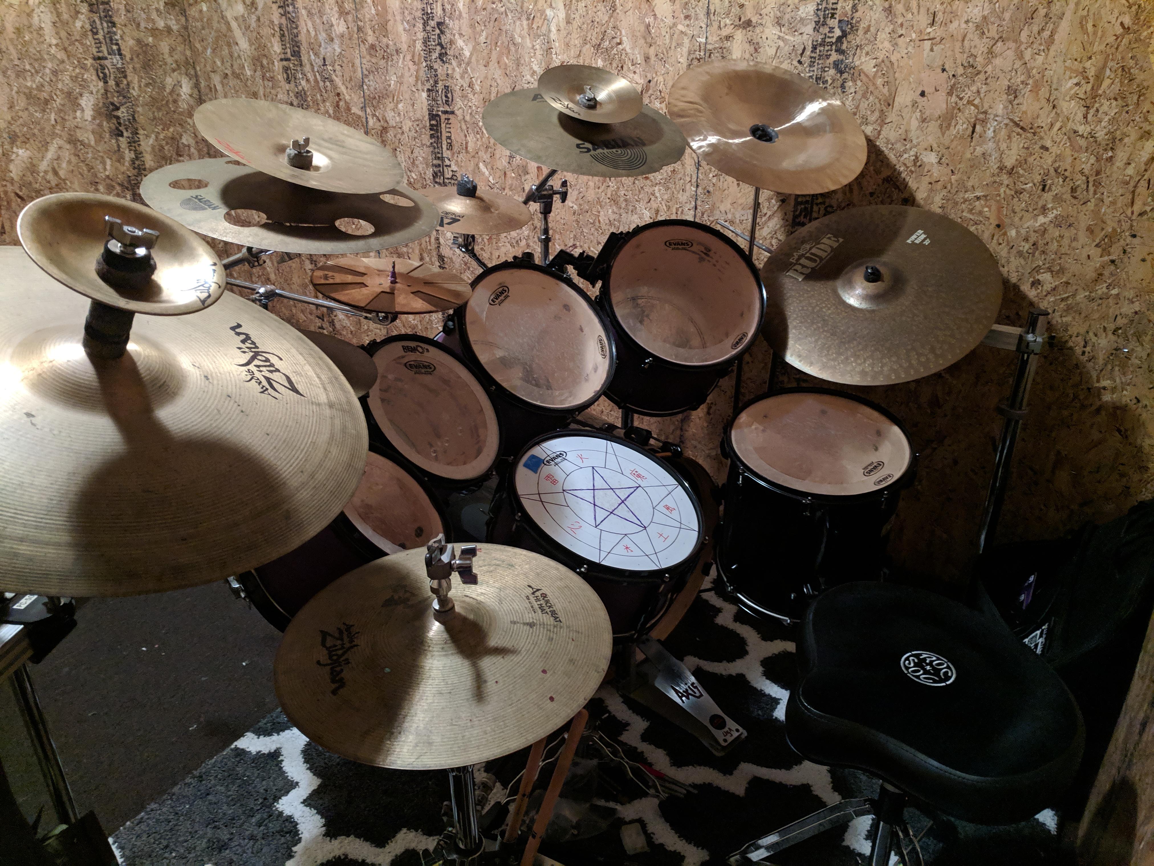 Finally setup my kit again after 4 years of college and then 3 years of