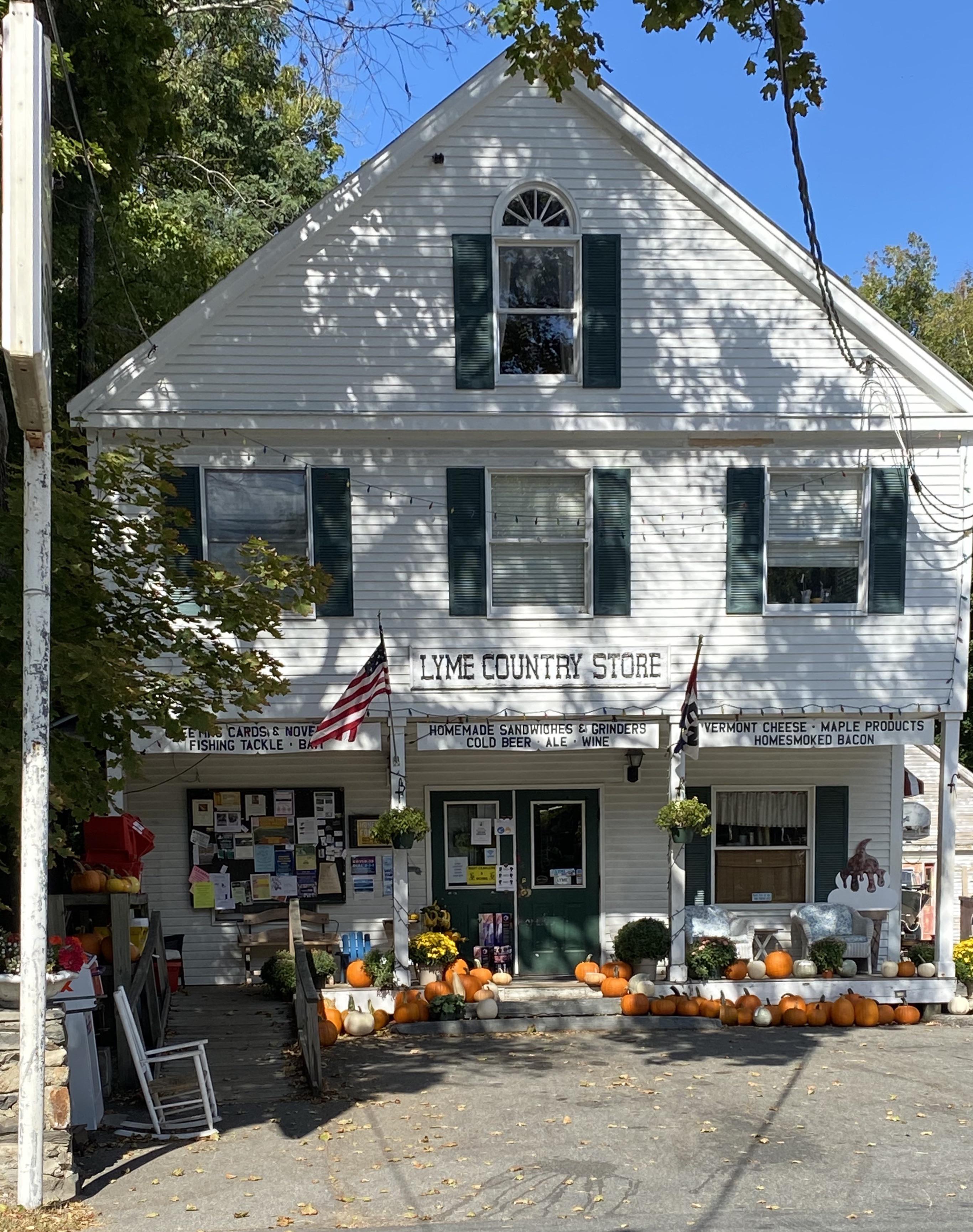 Nice day to visit the store Lyme NH r/newhampshire