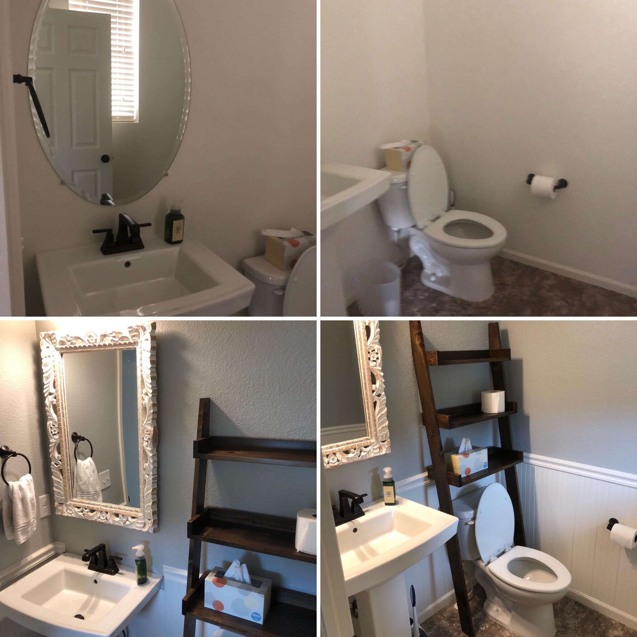 Powder Room Upgrades r/DIY