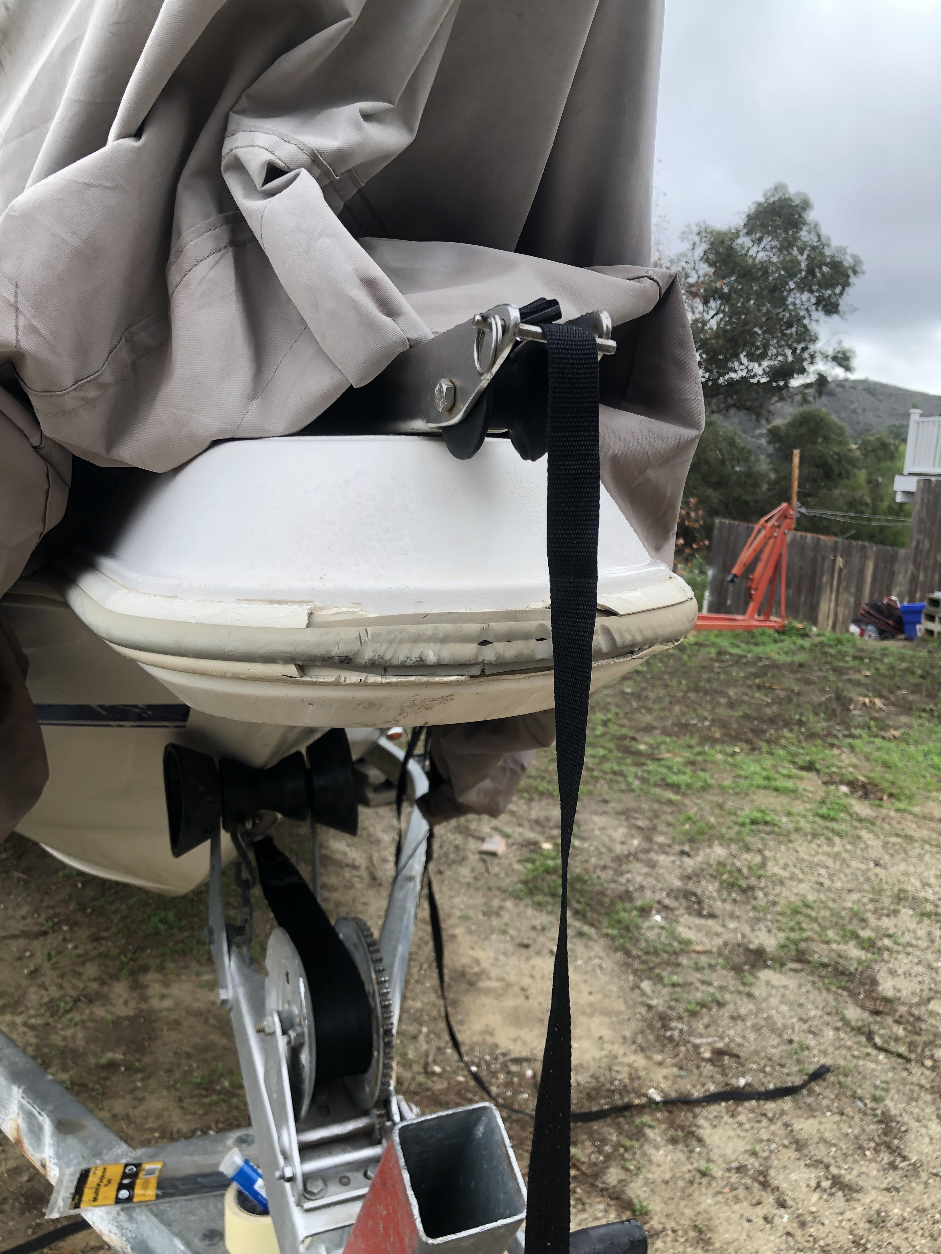 Rub rail repair r/boating