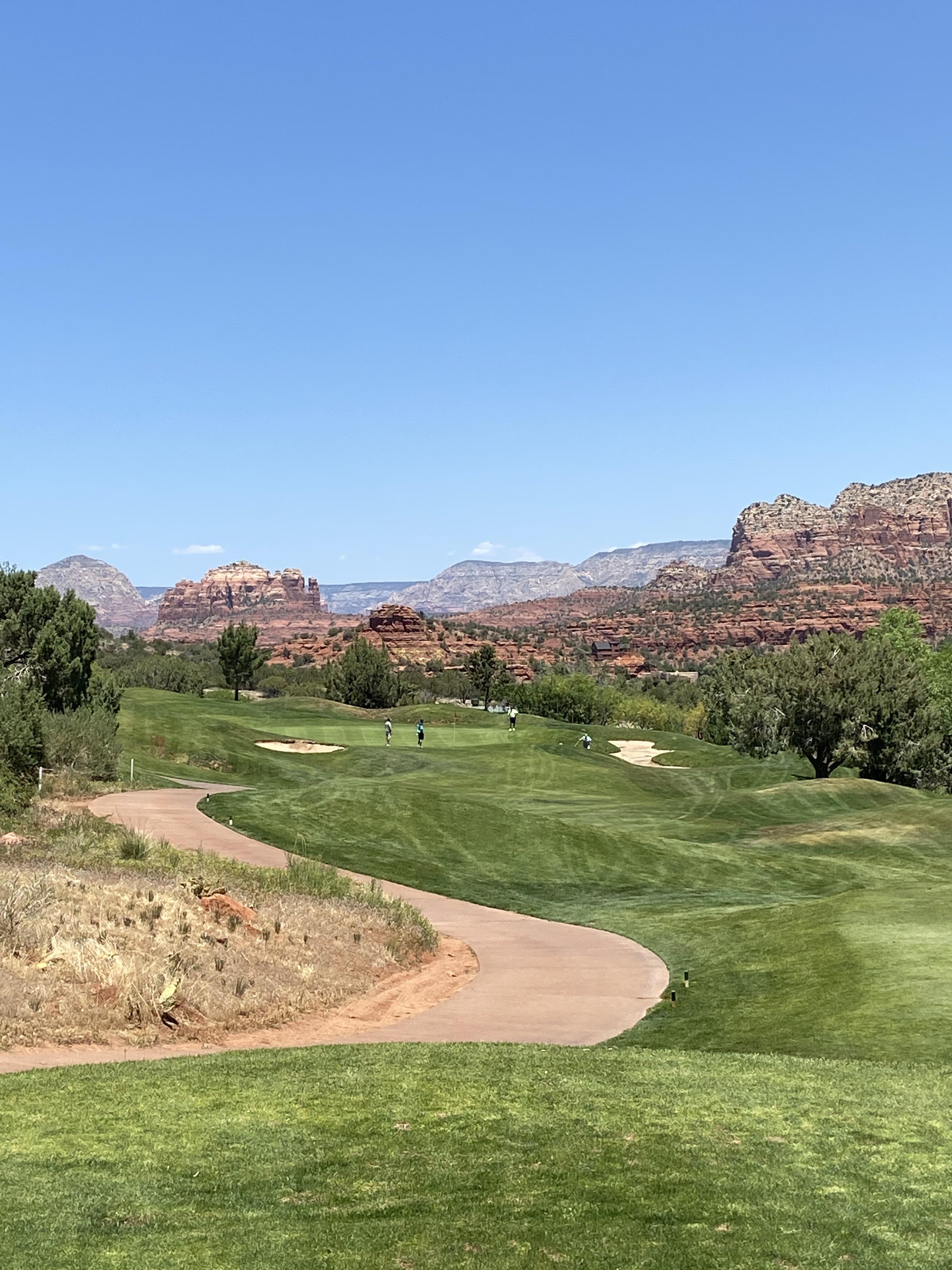 Sedona Golf Resort hole 10 par 3 r/golf