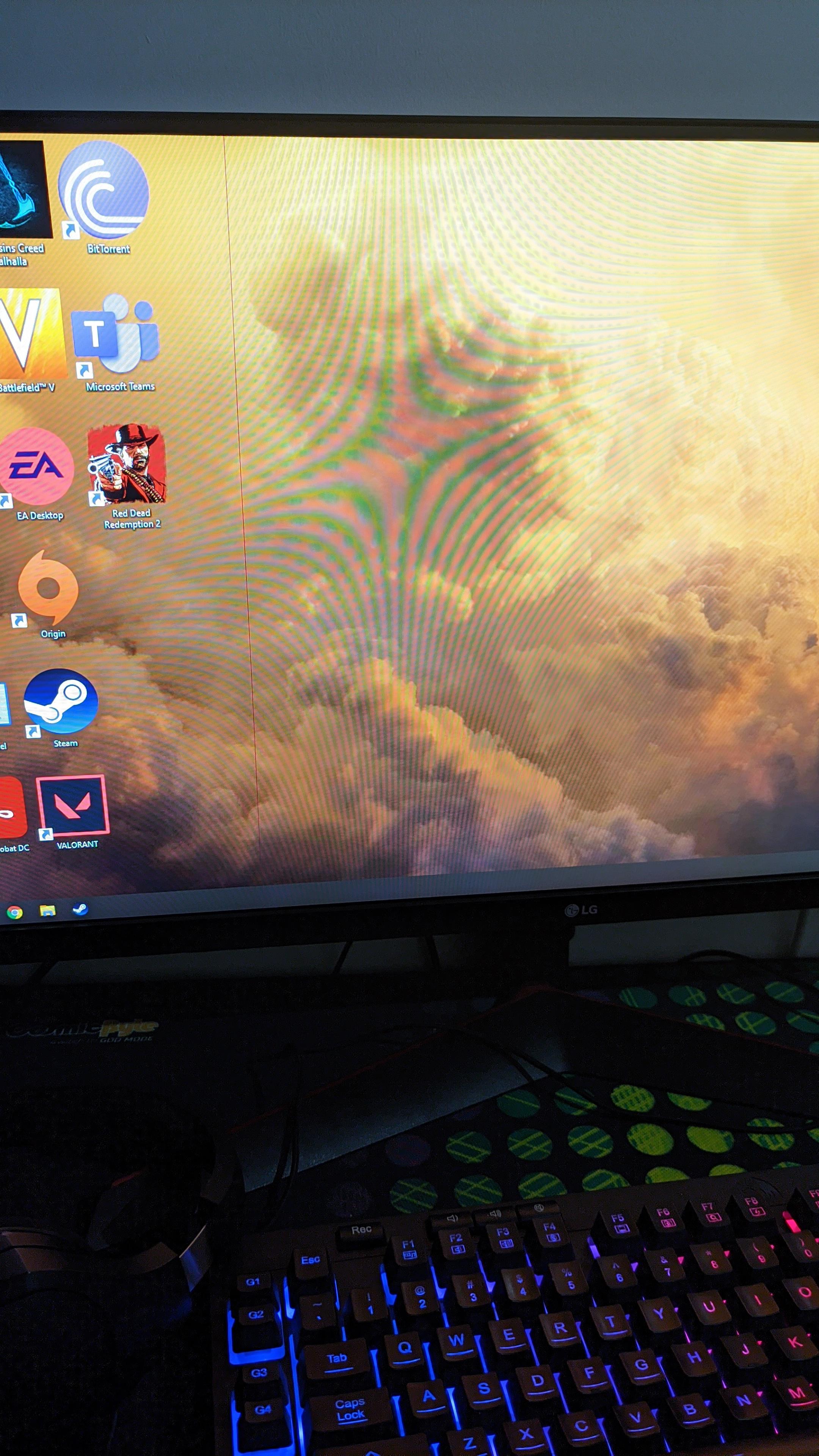 Purple Line on LG 27GL650F? Hardware issues or can be fixed? r