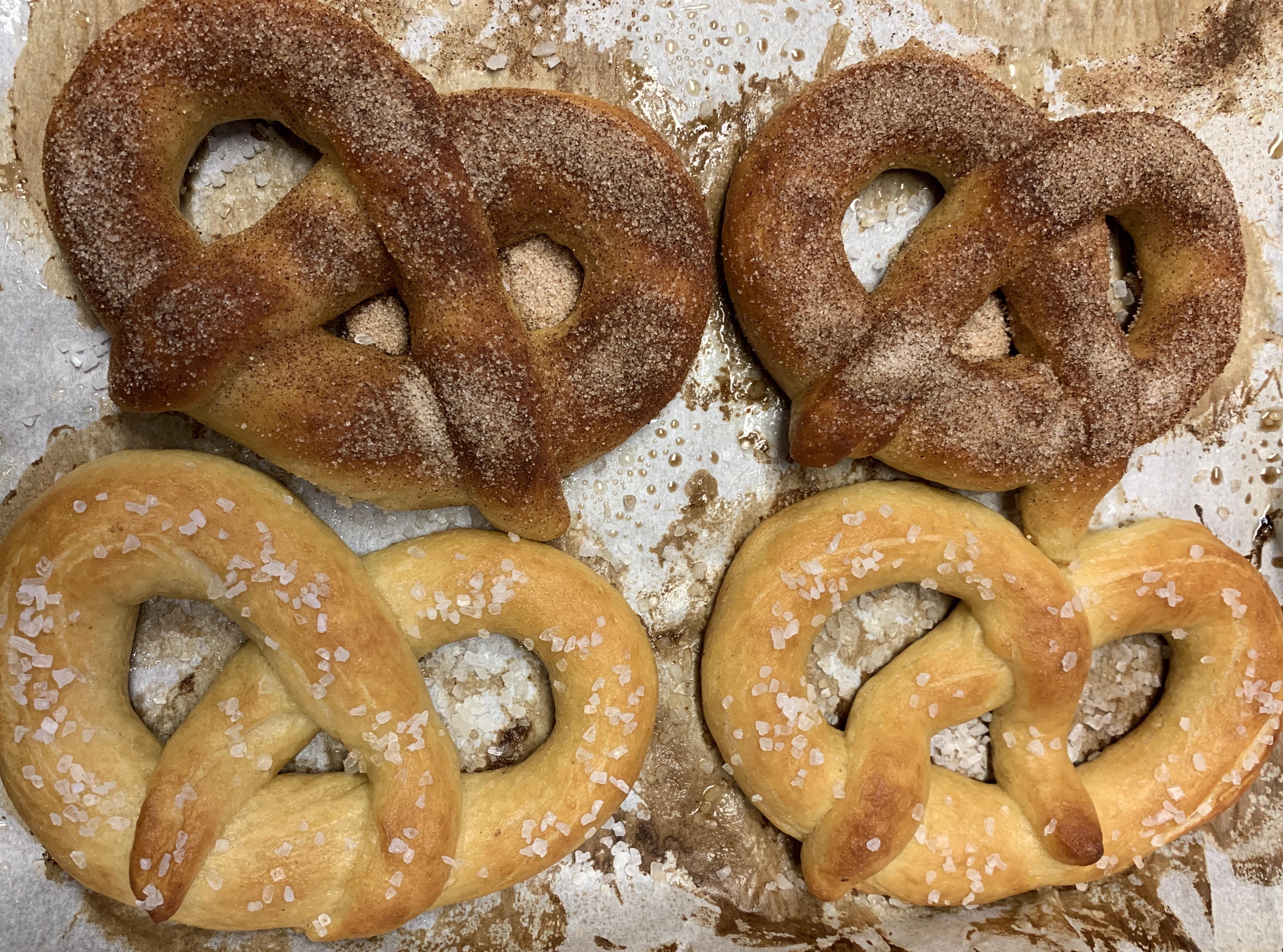 My First Ever Pretzels! r/Breadit
