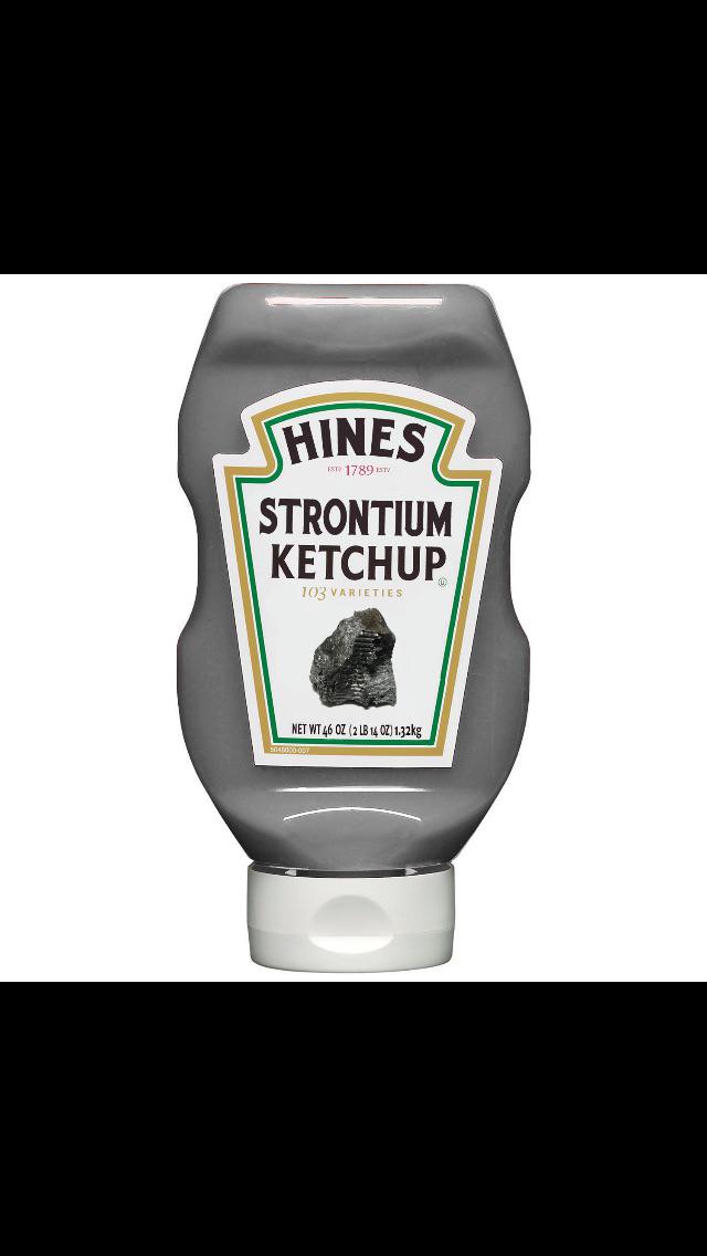 Strontium Ketchup. Consumable. Poison. +15 damage. +50 defense. r
