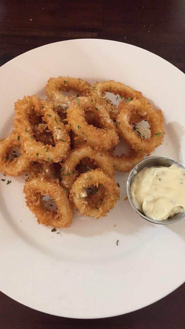 [homemade] calamari with garlic Aioli r/food