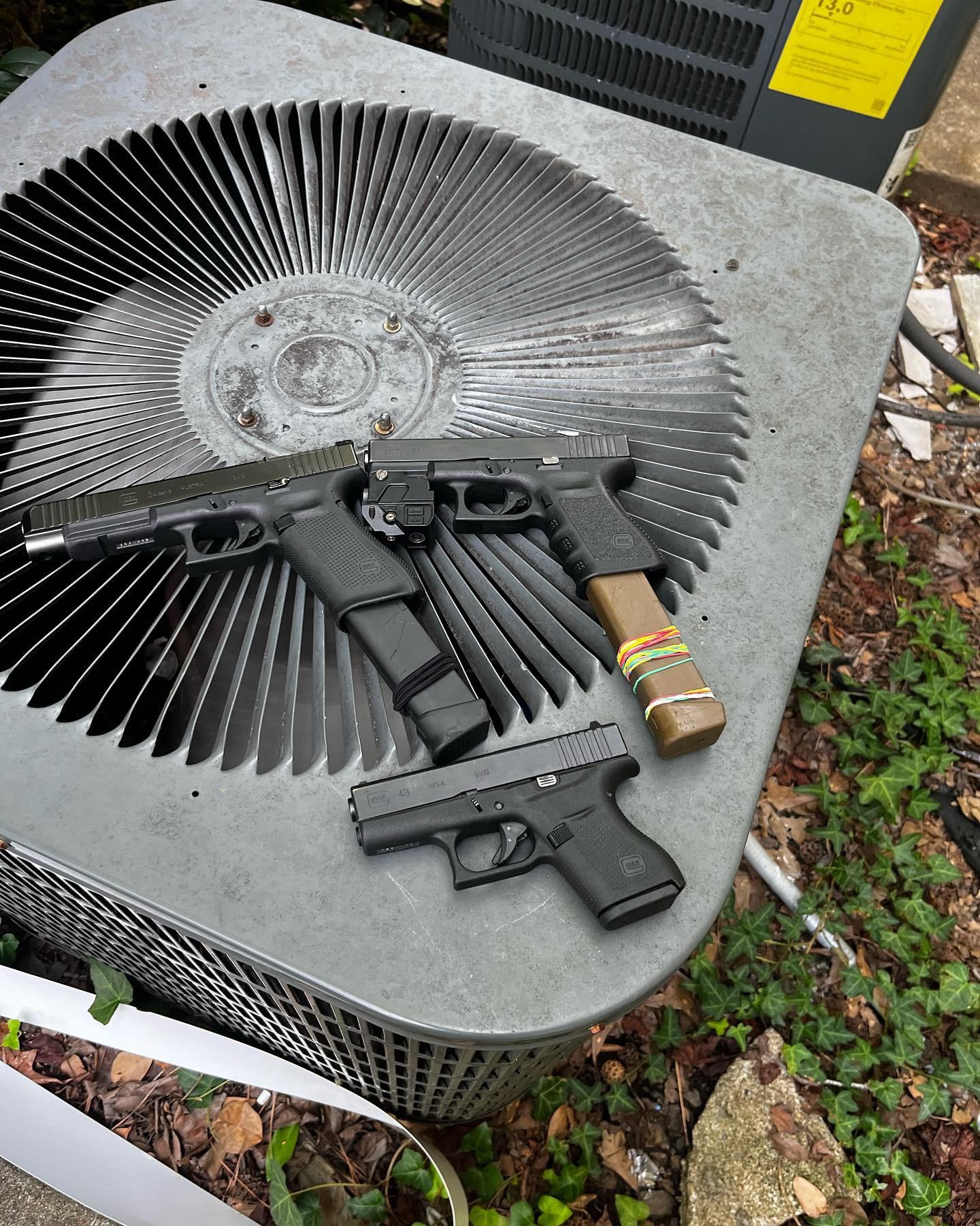 Rubber band fetish guns