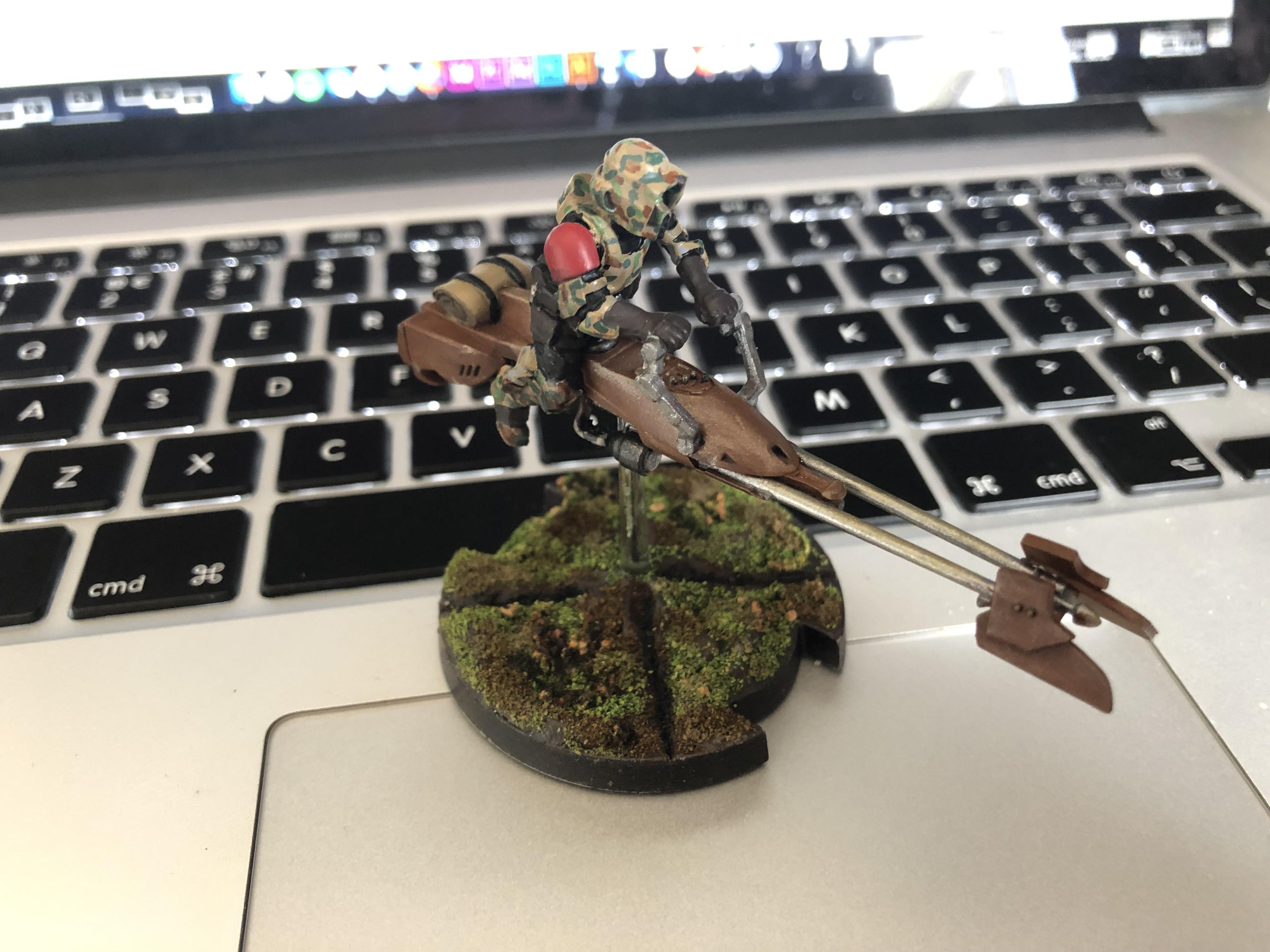 Star Wars legion speeder bike, still have a few things to do. CC