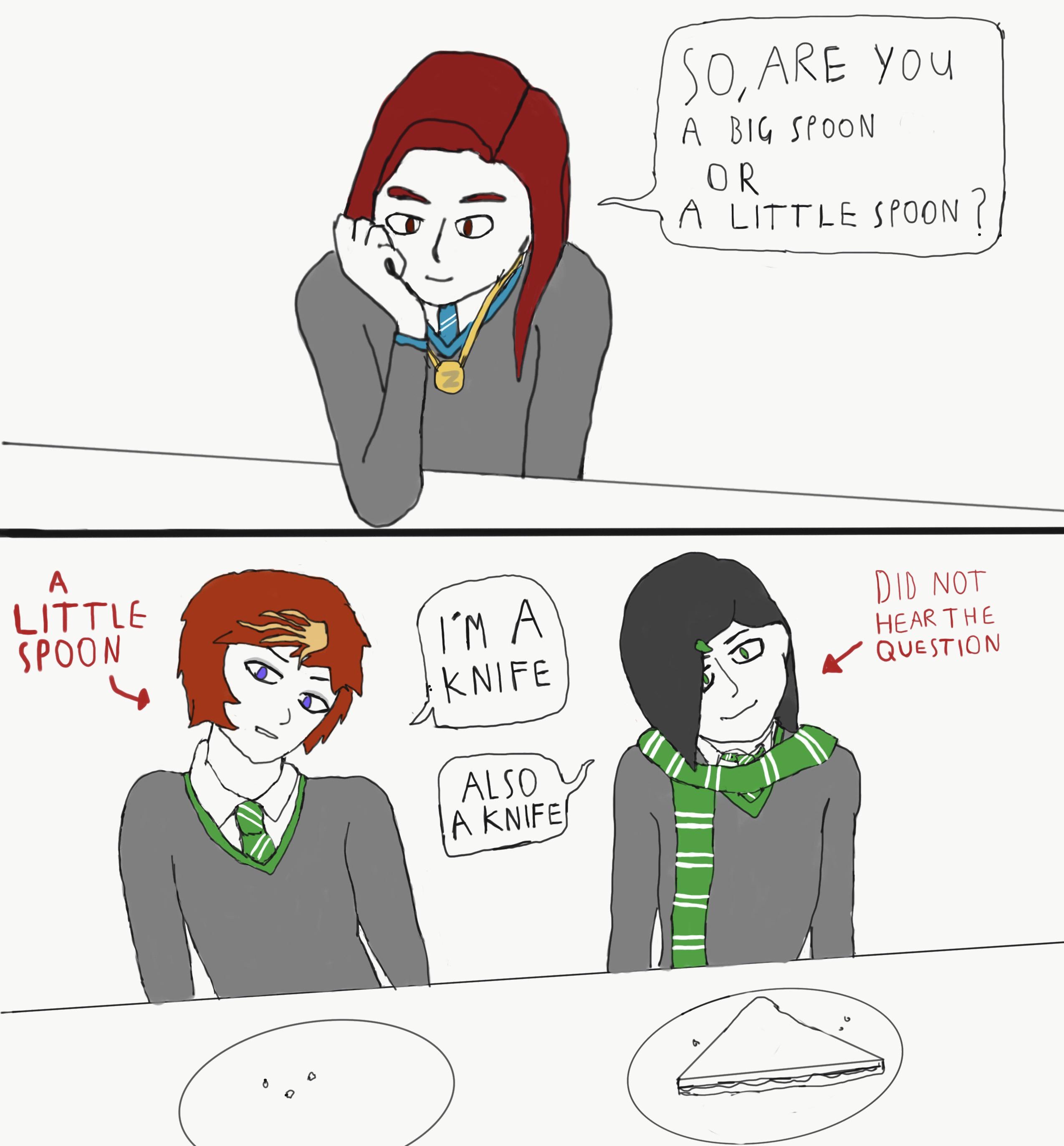 Big Spoon or Little Spoon? r/HPHogwartsMystery