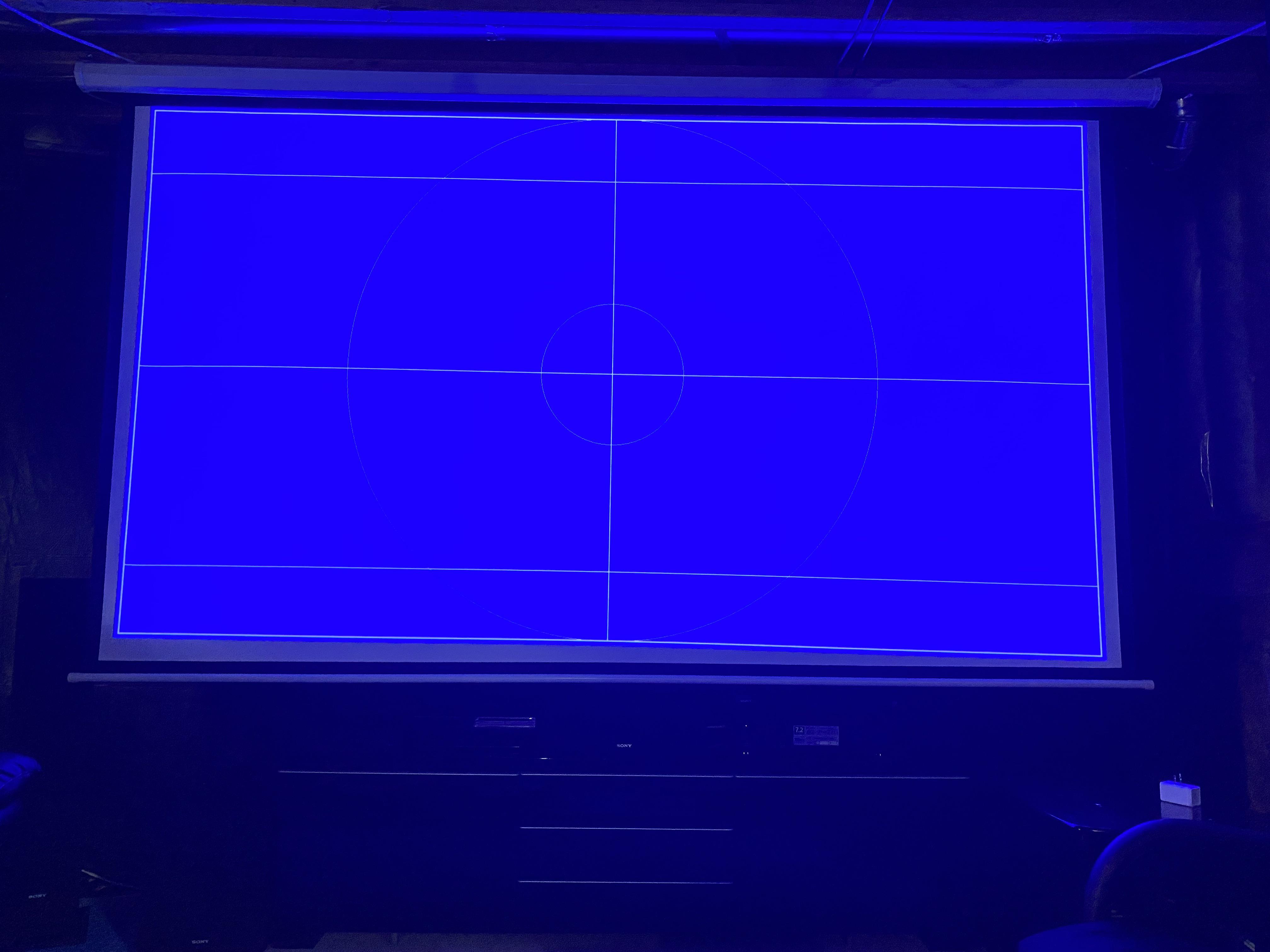 Why is the bottom so slanted? Projector is level. r/projectors