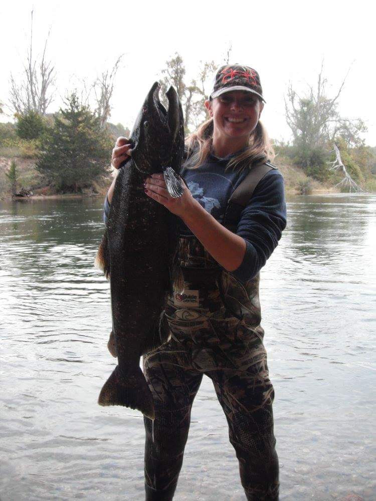 Monster I caught last year in the Tunk Hole, Manistee MI! 2 more days