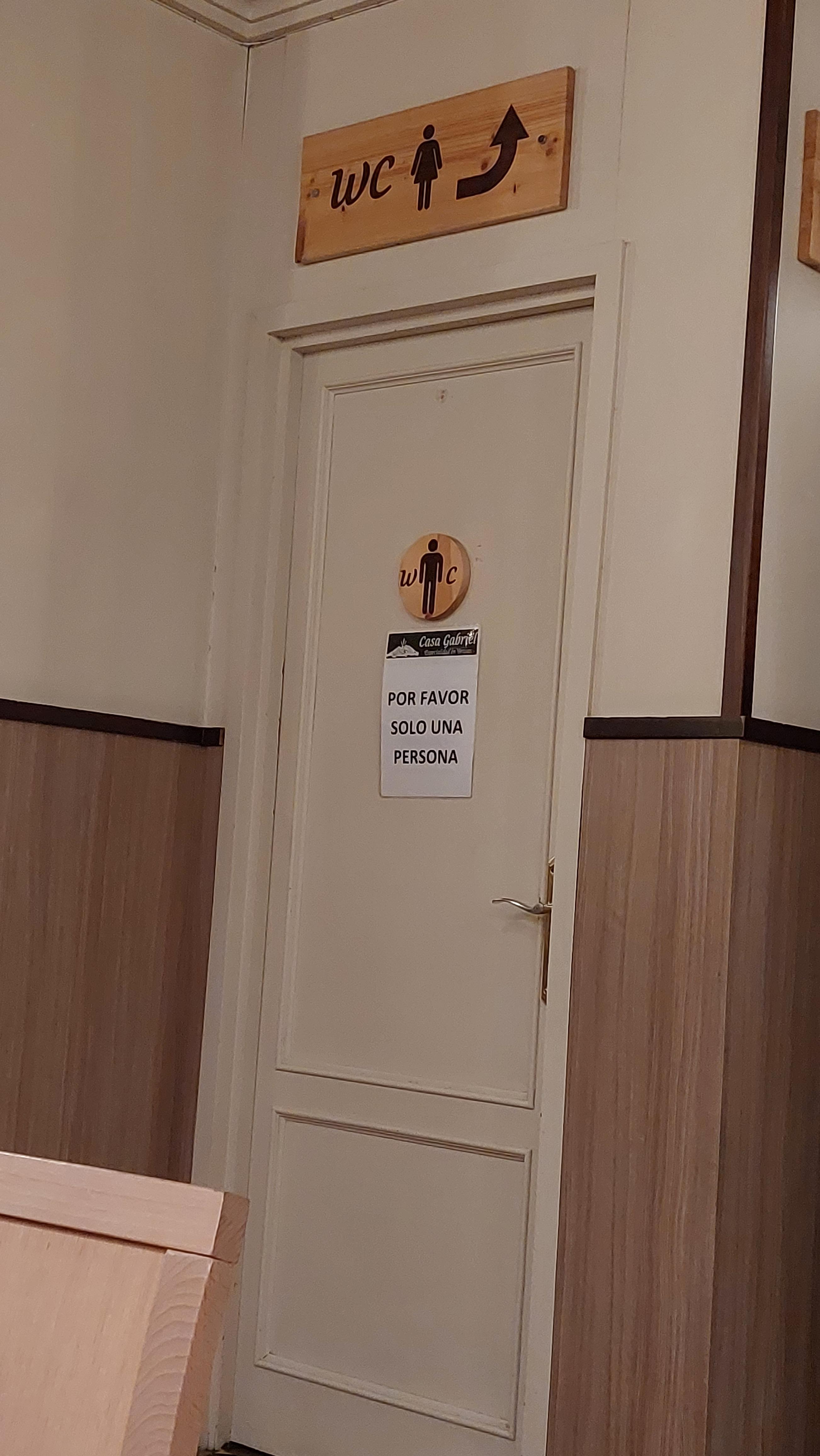 Safety regulations are written in blood. This sign was written in other