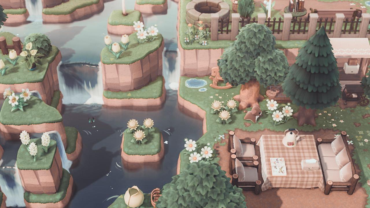 waterscaping is so fun ') r/AnimalCrossing
