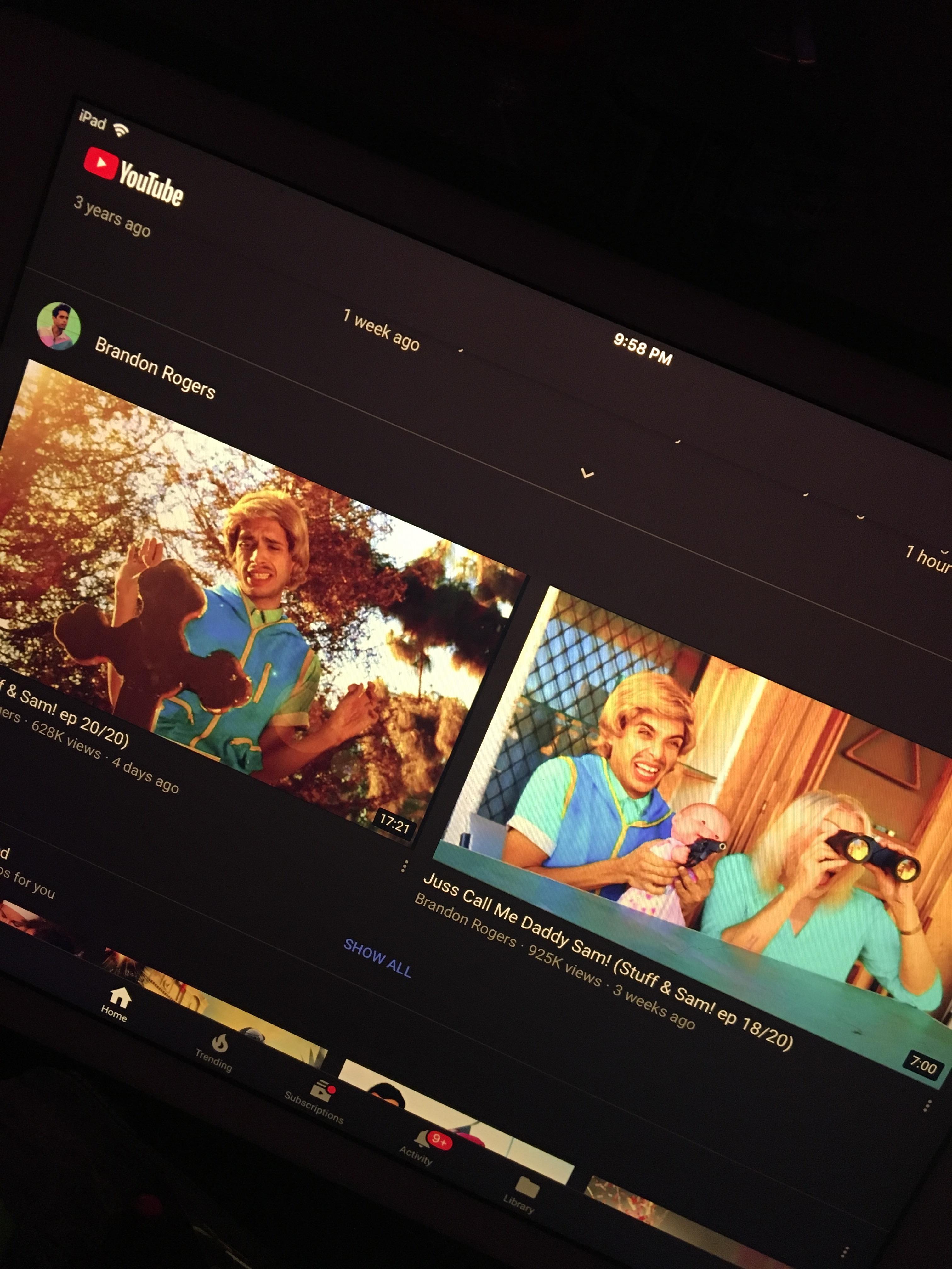 Finally a night version of youtube! I find it satisfying to finally