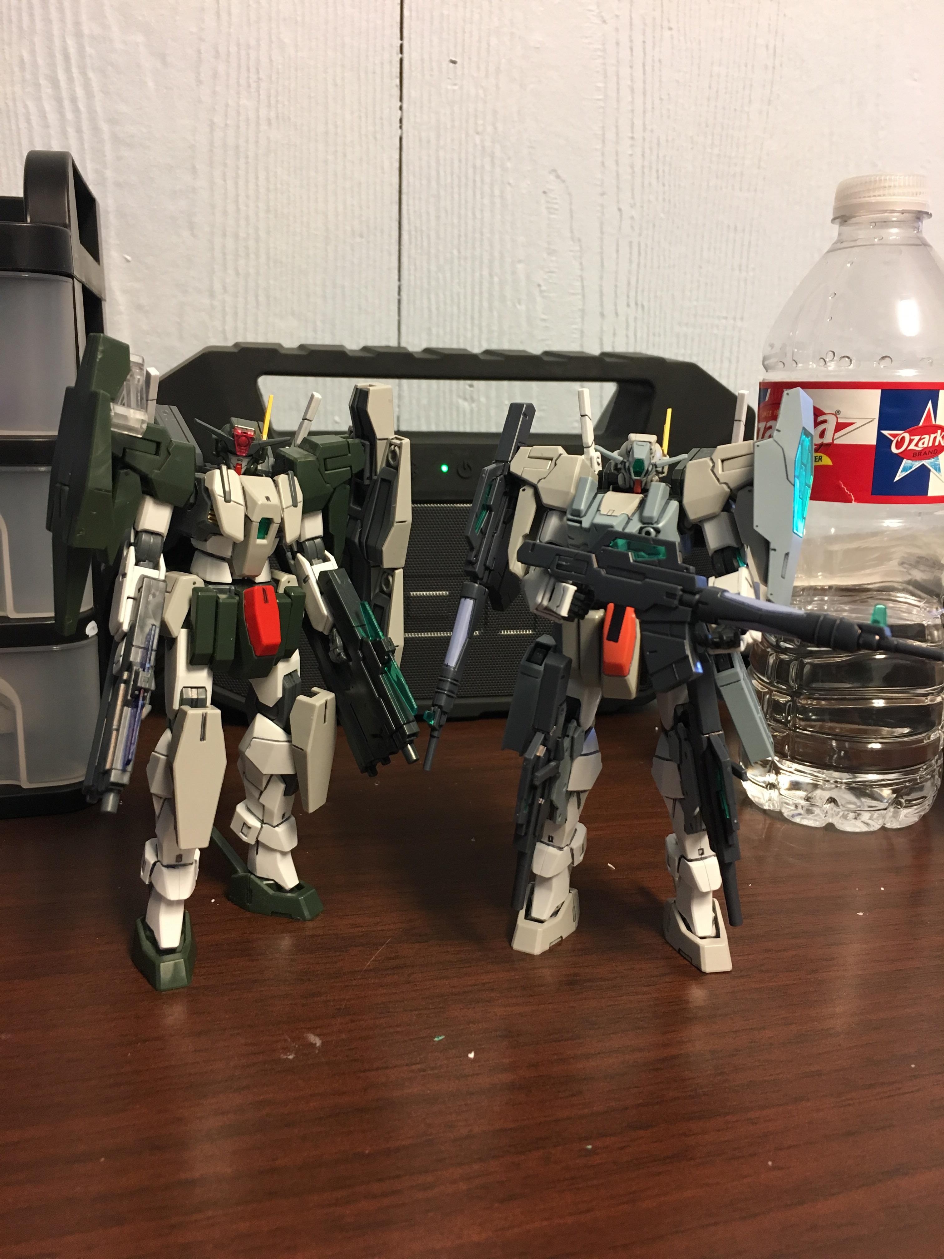 Finished the HG Cherudim Gundam SAGA today at work. I gave the original