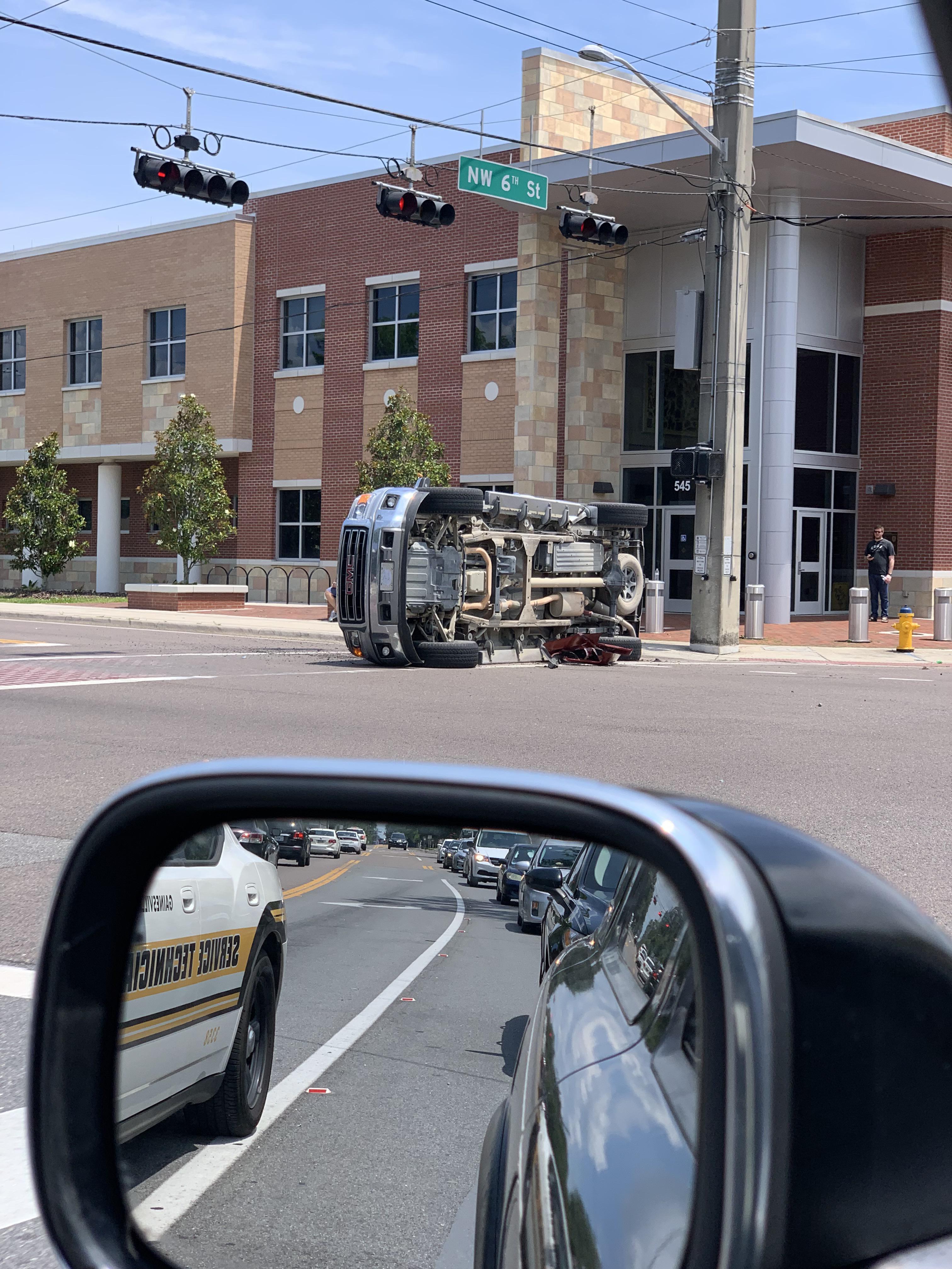 Anyone else see this and or know anything? Gainesville Fl car accident