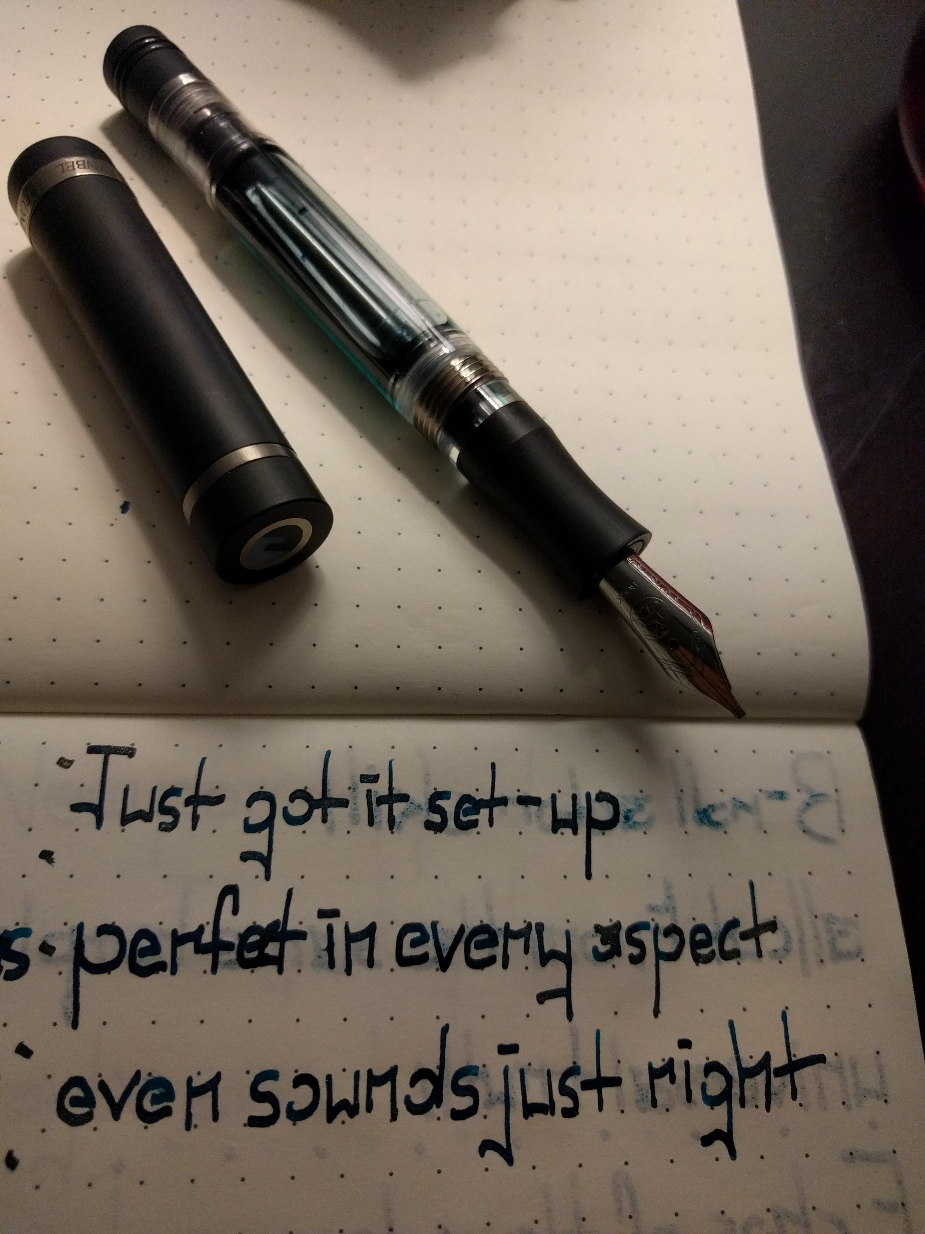 NPD My grail pen! Conid Regular 1.0mm steel nub. Only thing imperfect