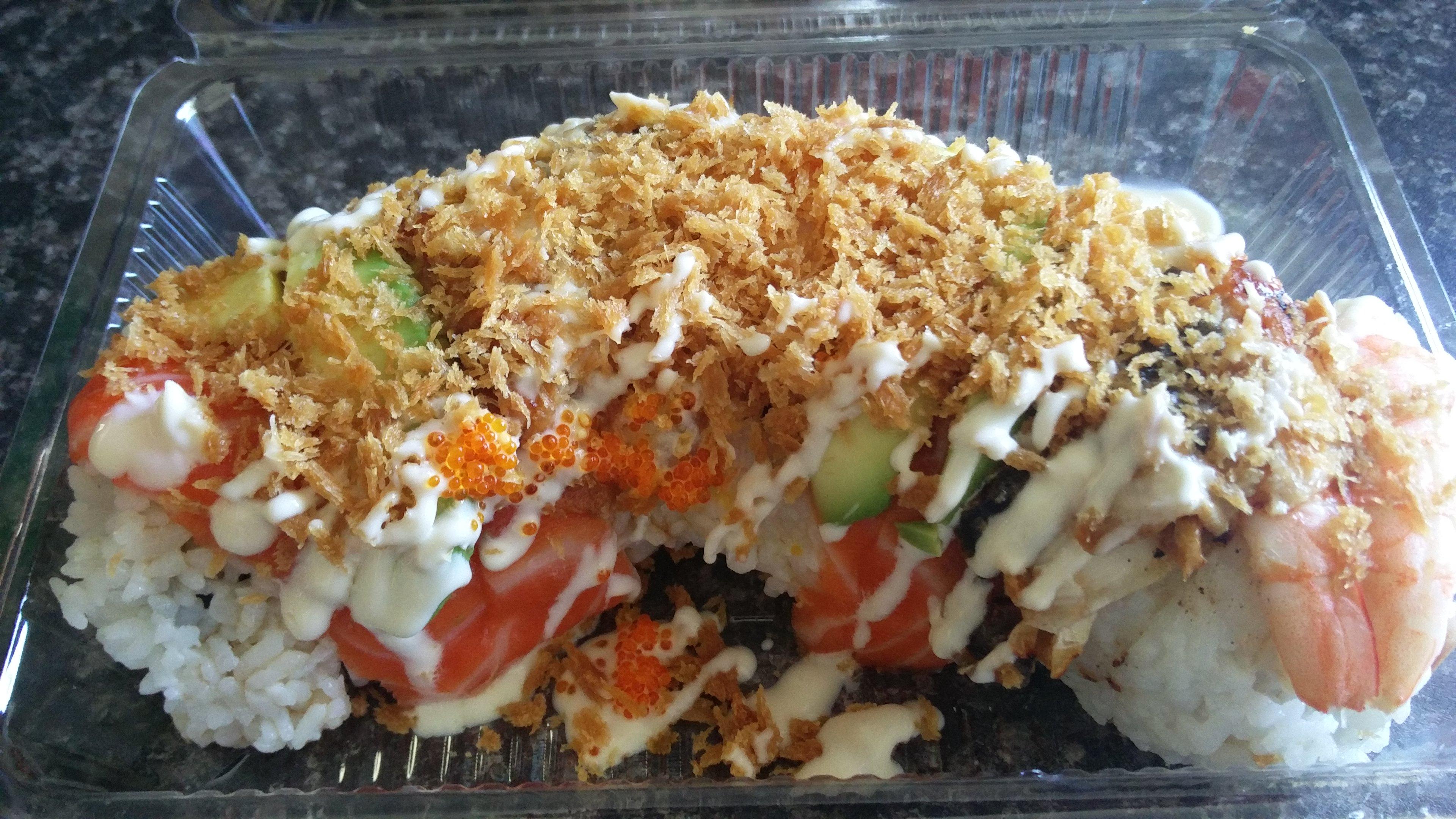 Champion Roll from Bruce Lee's Sushi (nz) r/shittyfoodporn