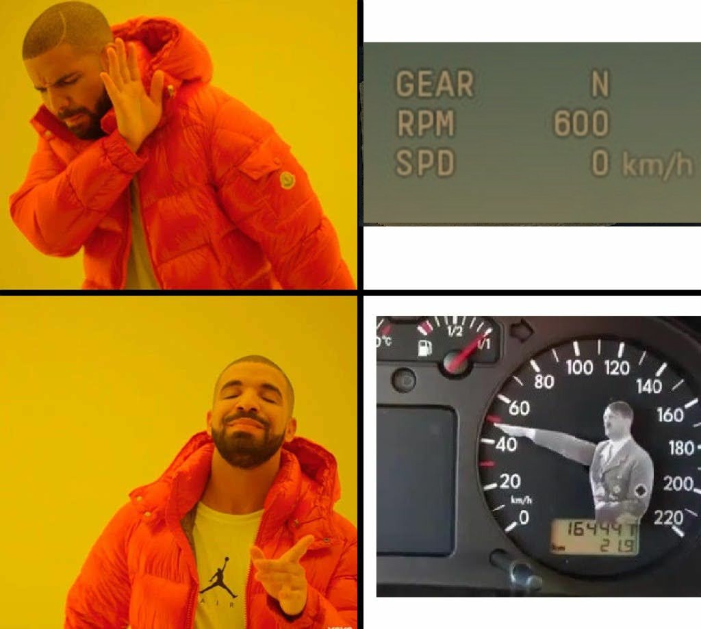 German tanks speedometer r/warthundermemes